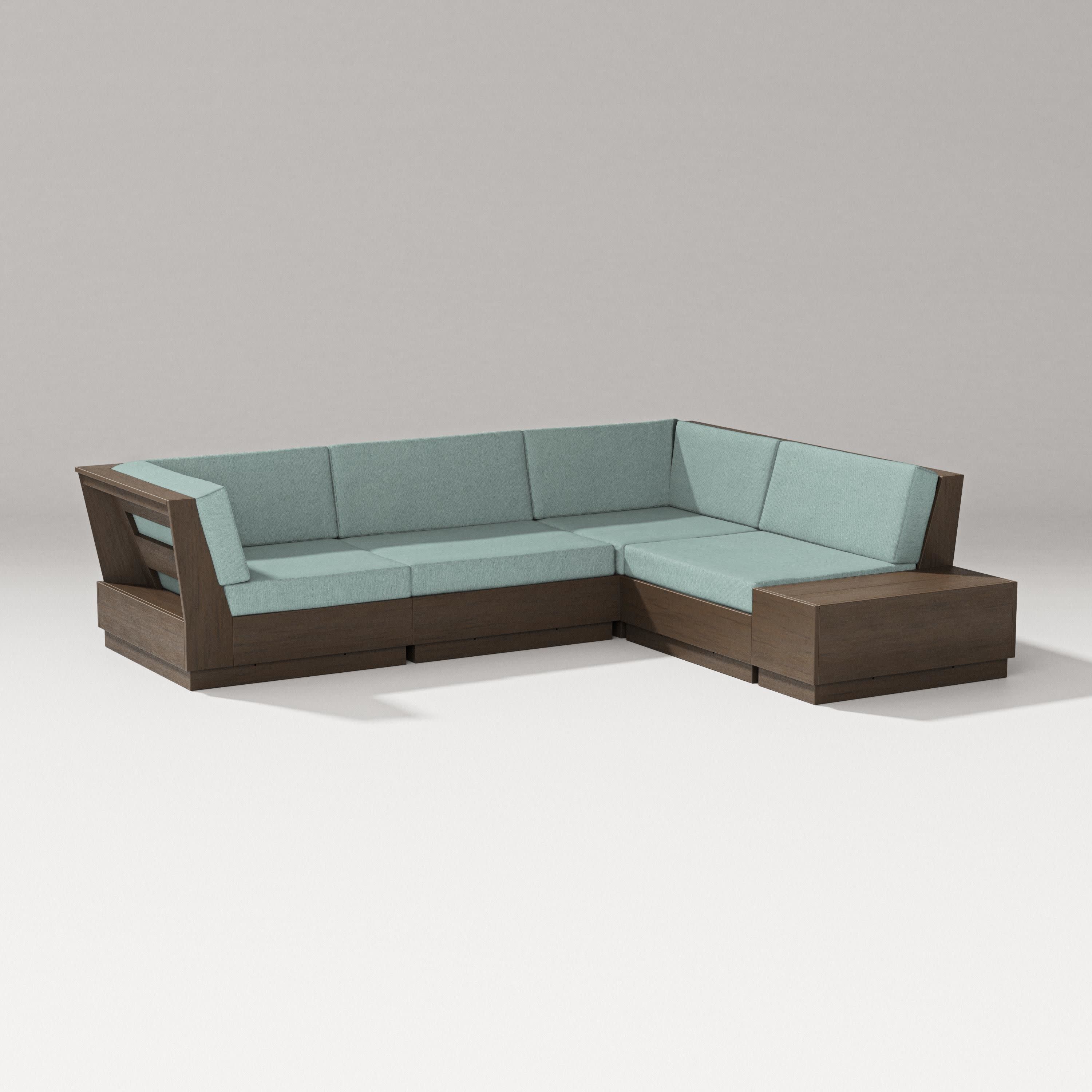 Elevate Corner Sectional in Kona / Glacier Spa