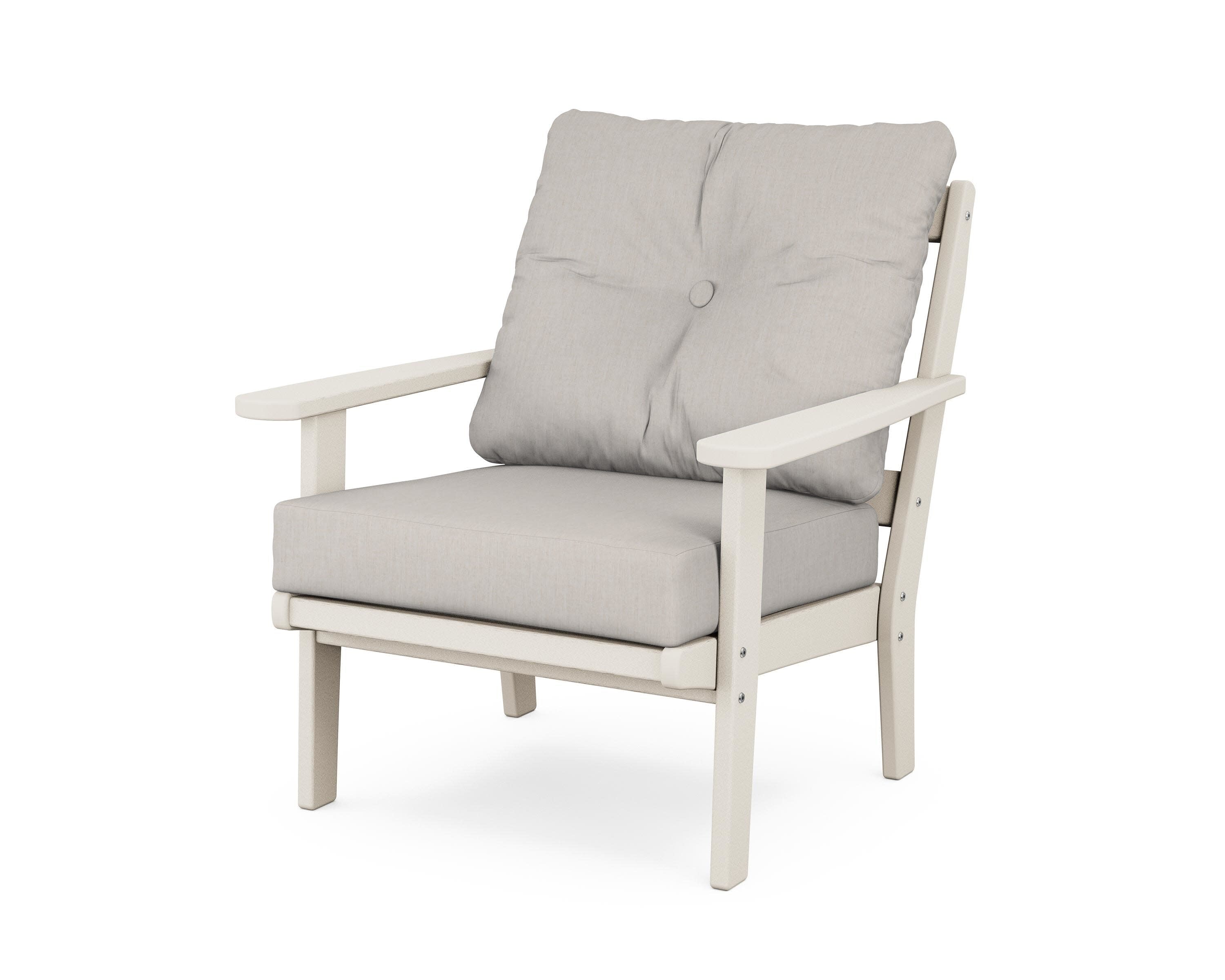 Mission Deep Seating Chair in Sand / Cast Ash