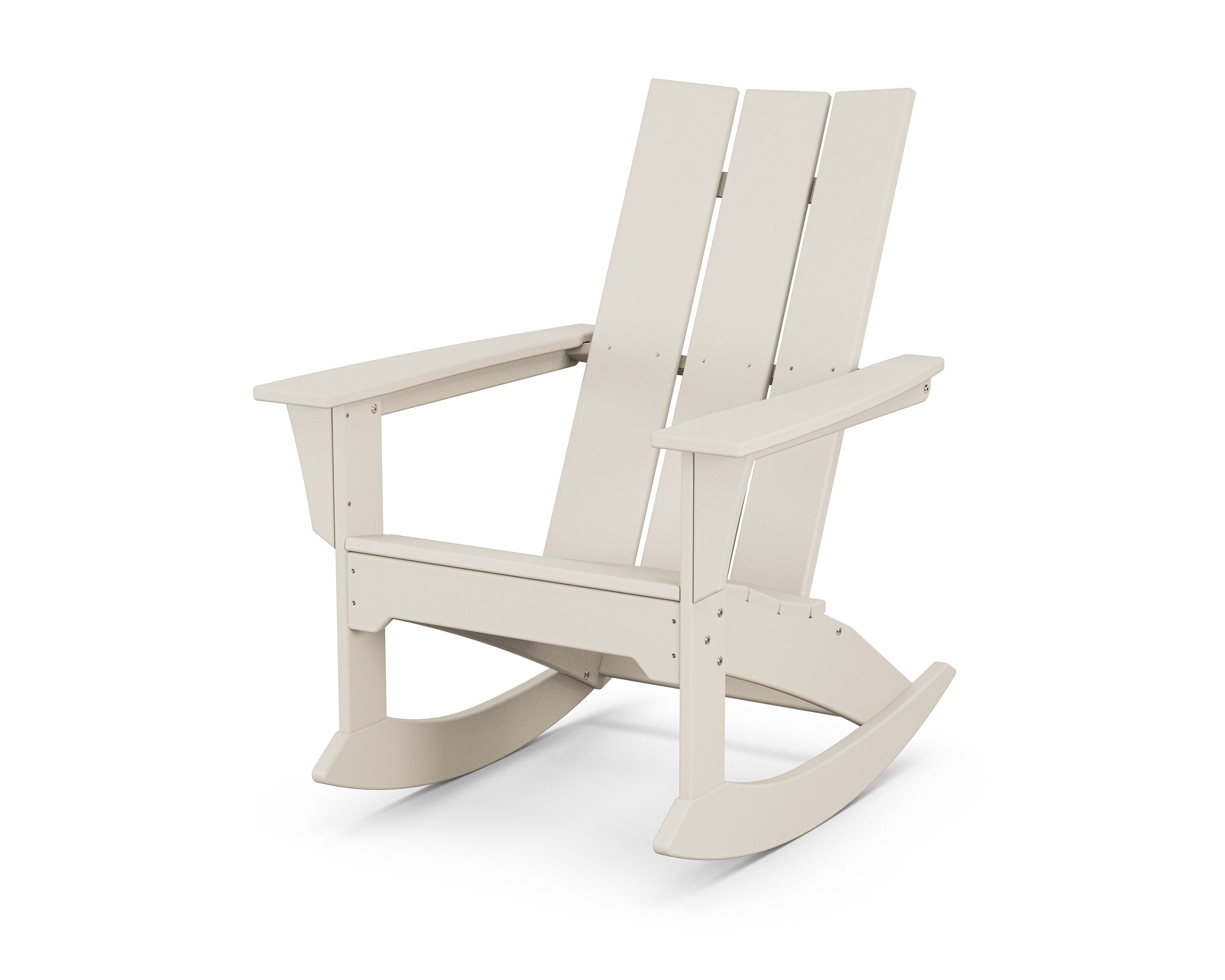 Modern Adirondack Rocker in Sand