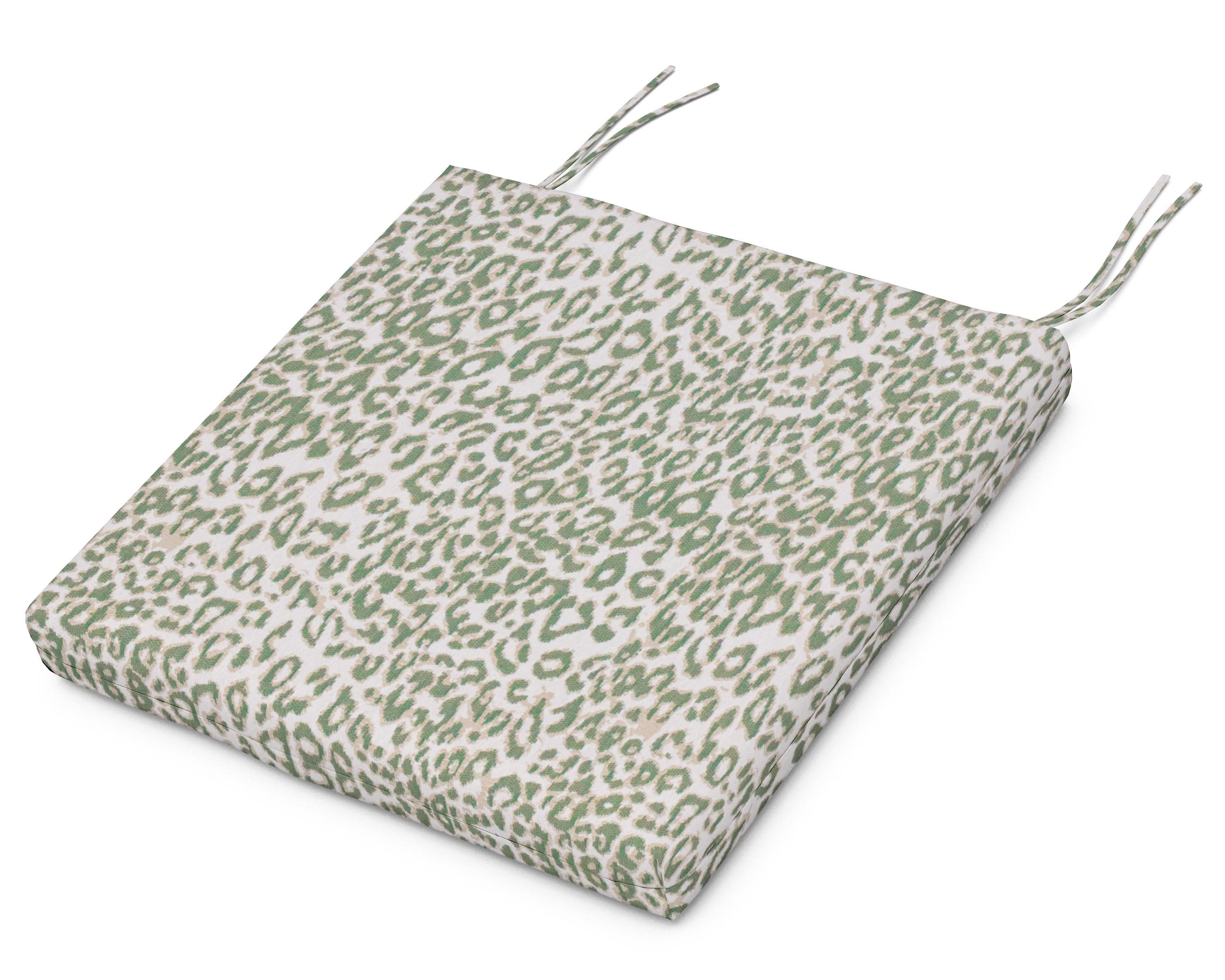 Classic Oversized Adirondack Seat Pad 17.5"D x 22.25"W x 2.5"H in Safari Pistachio