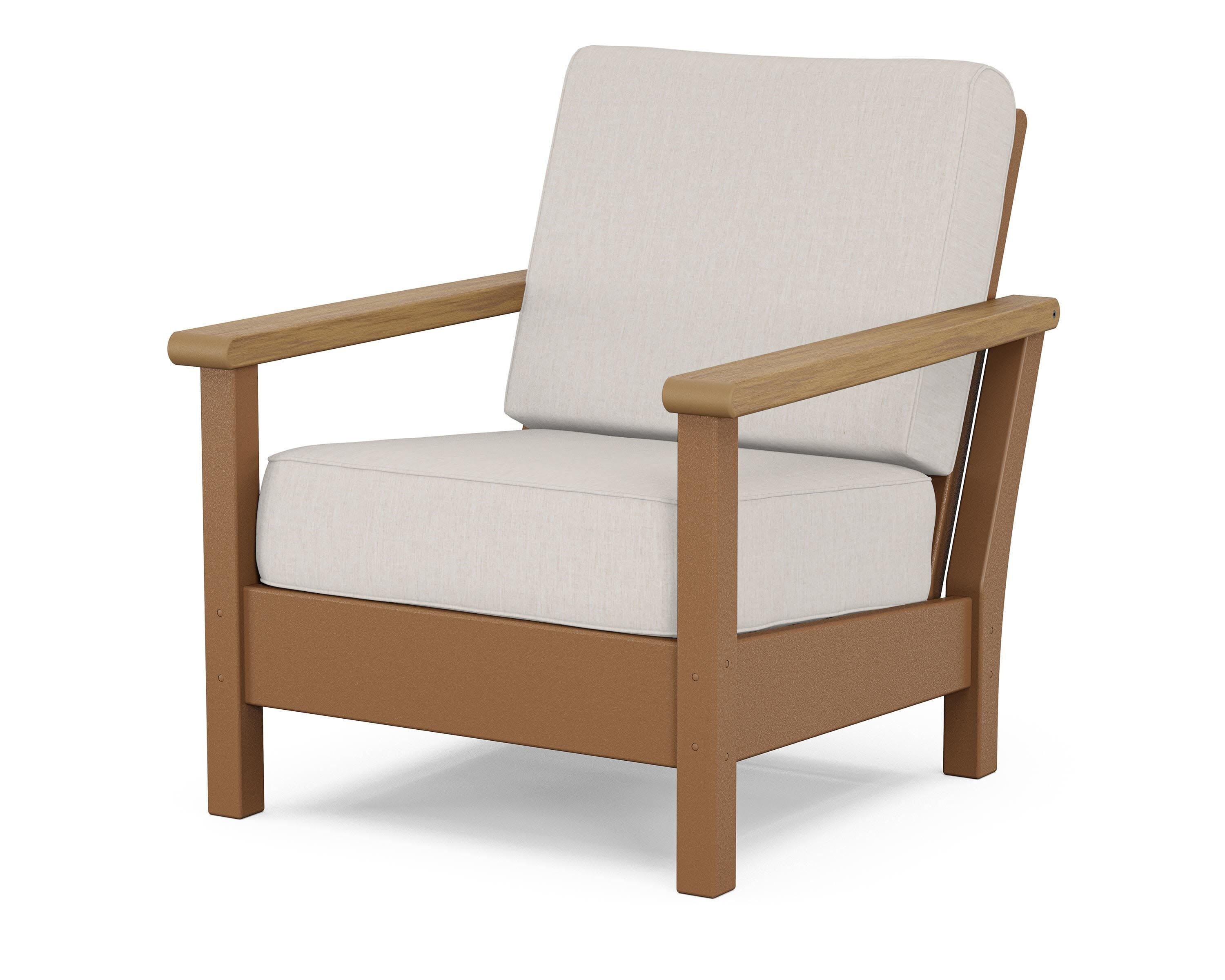 Harbour Deep Seating Chair in Teak / Natural / Cast Ash