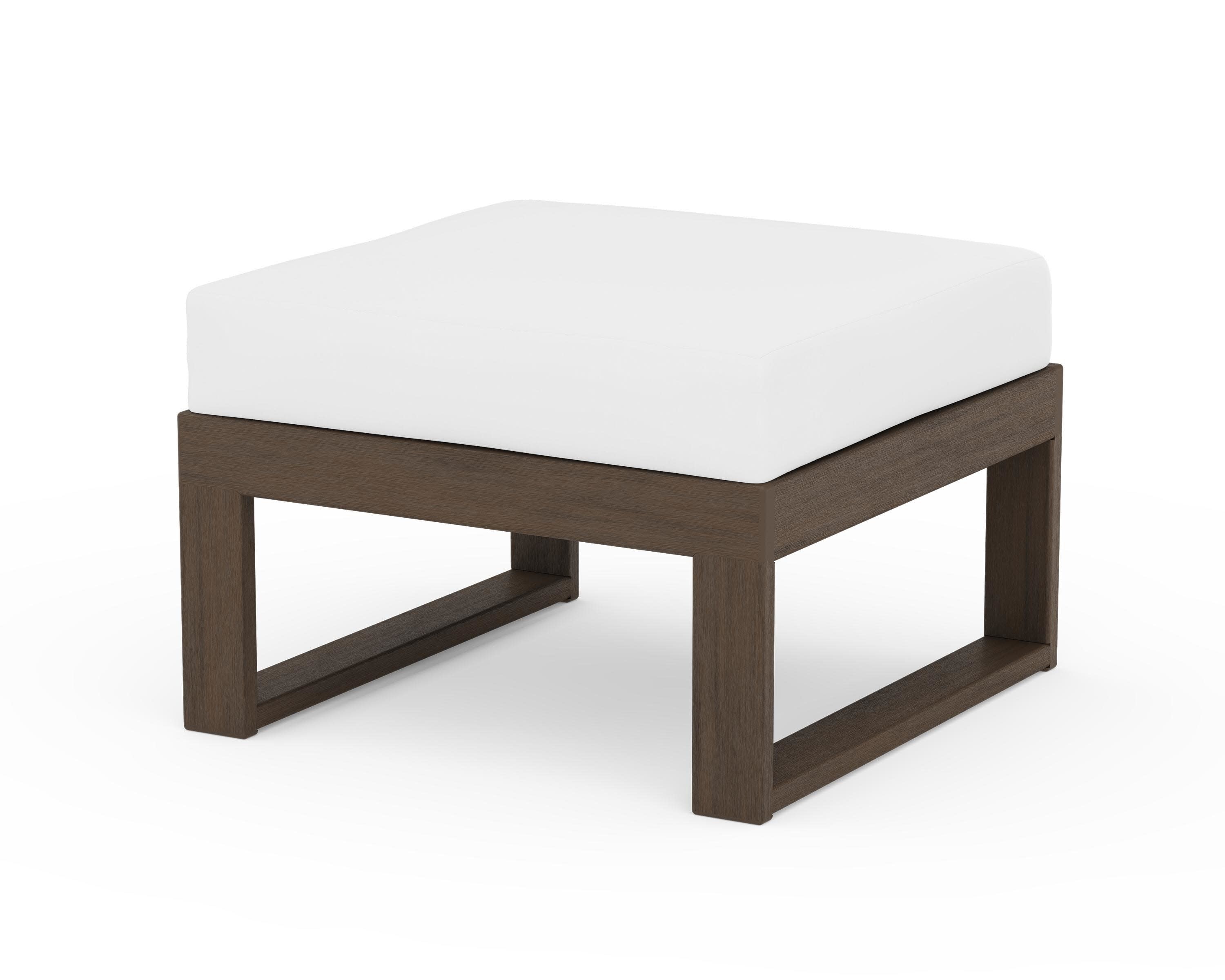 Modular Ottoman - Modern in Kona / Natural