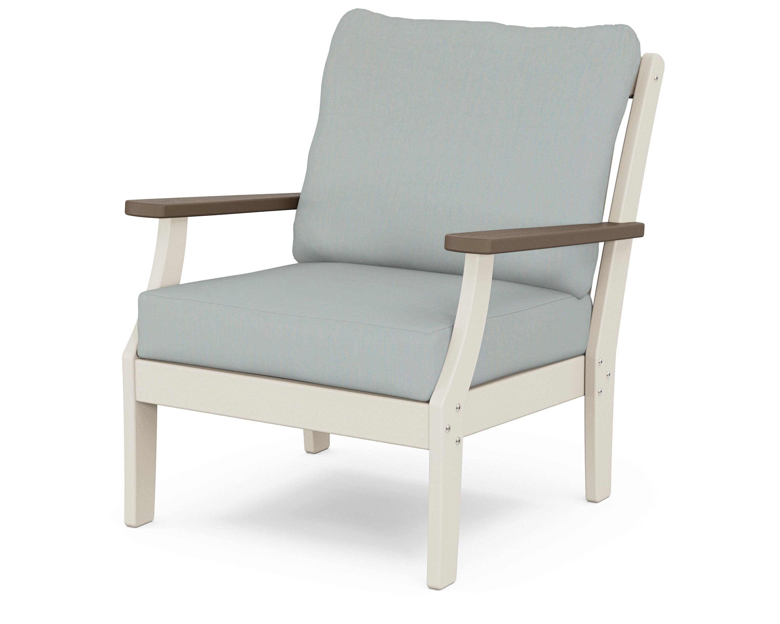 Braxton Deep Seating Chair in Sand / Kona / Spa