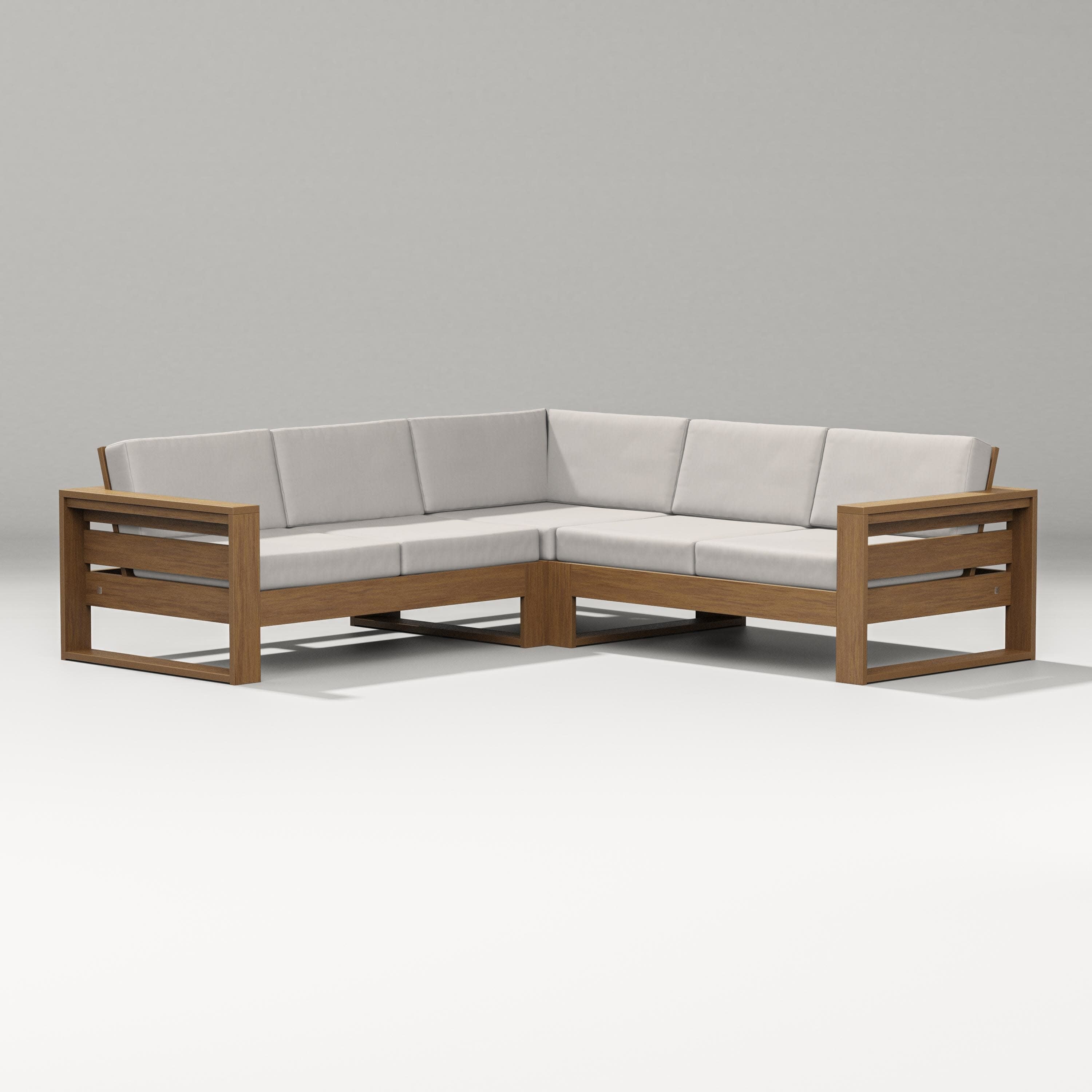 Latitude Corner Sectional in Natural / Cast Ash