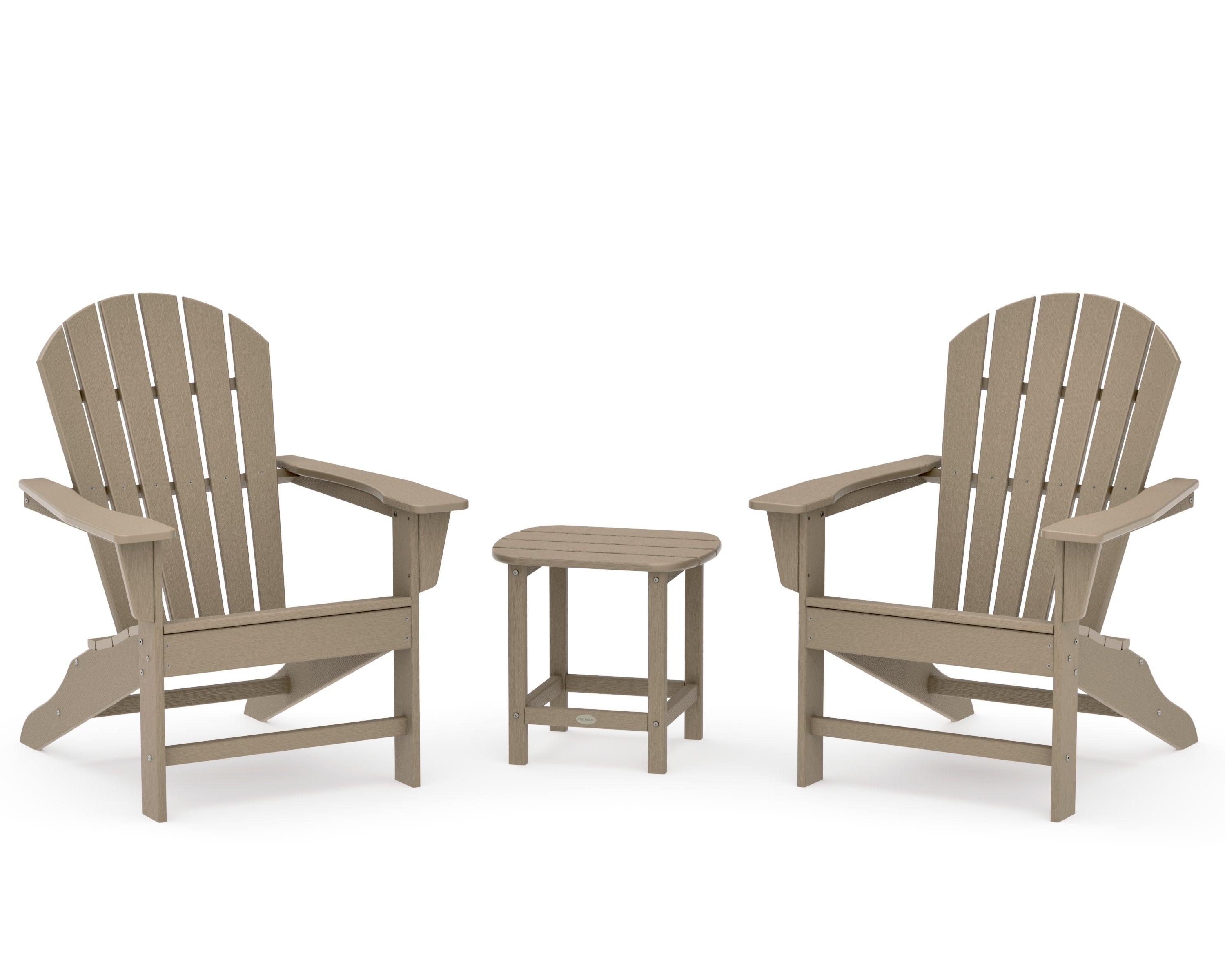 South Beach Adirondack 3-Piece Set in Vintage Sahara