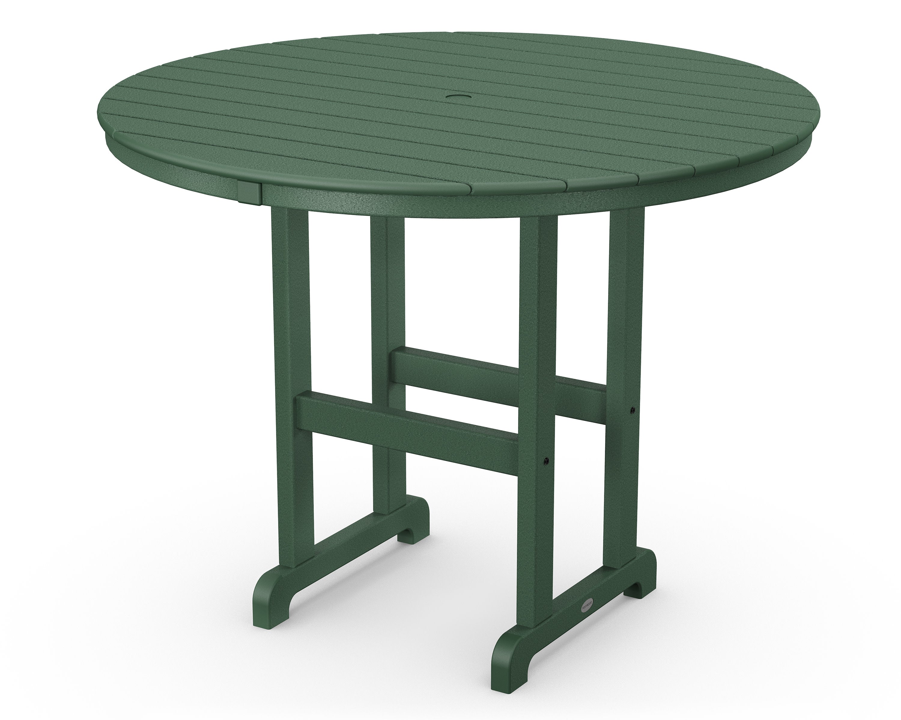 48" Round Farmhouse Counter Table in Green