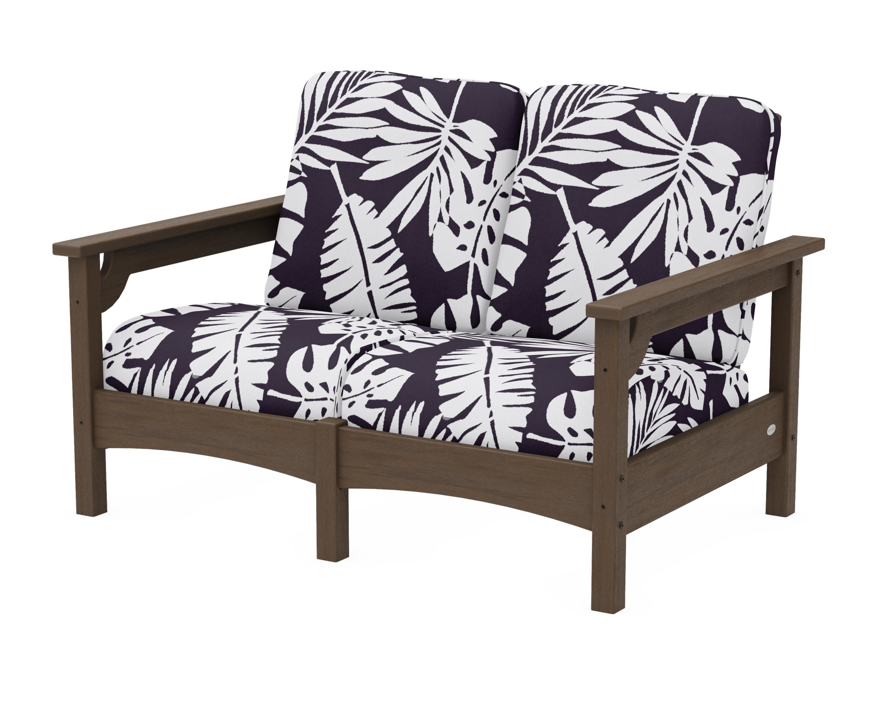 Club Loveseat in Kona / Leaf Navy