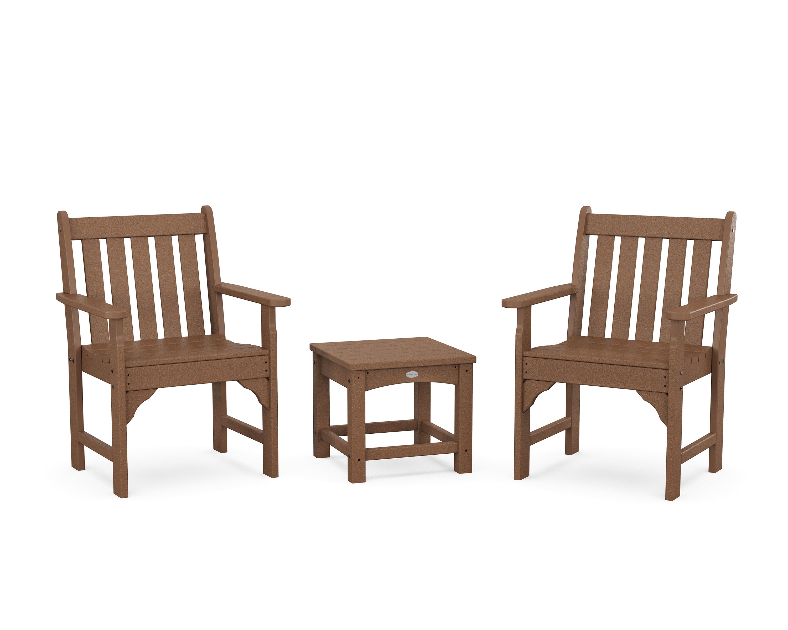 Vineyard 3-Piece Garden Chair Set in Teak