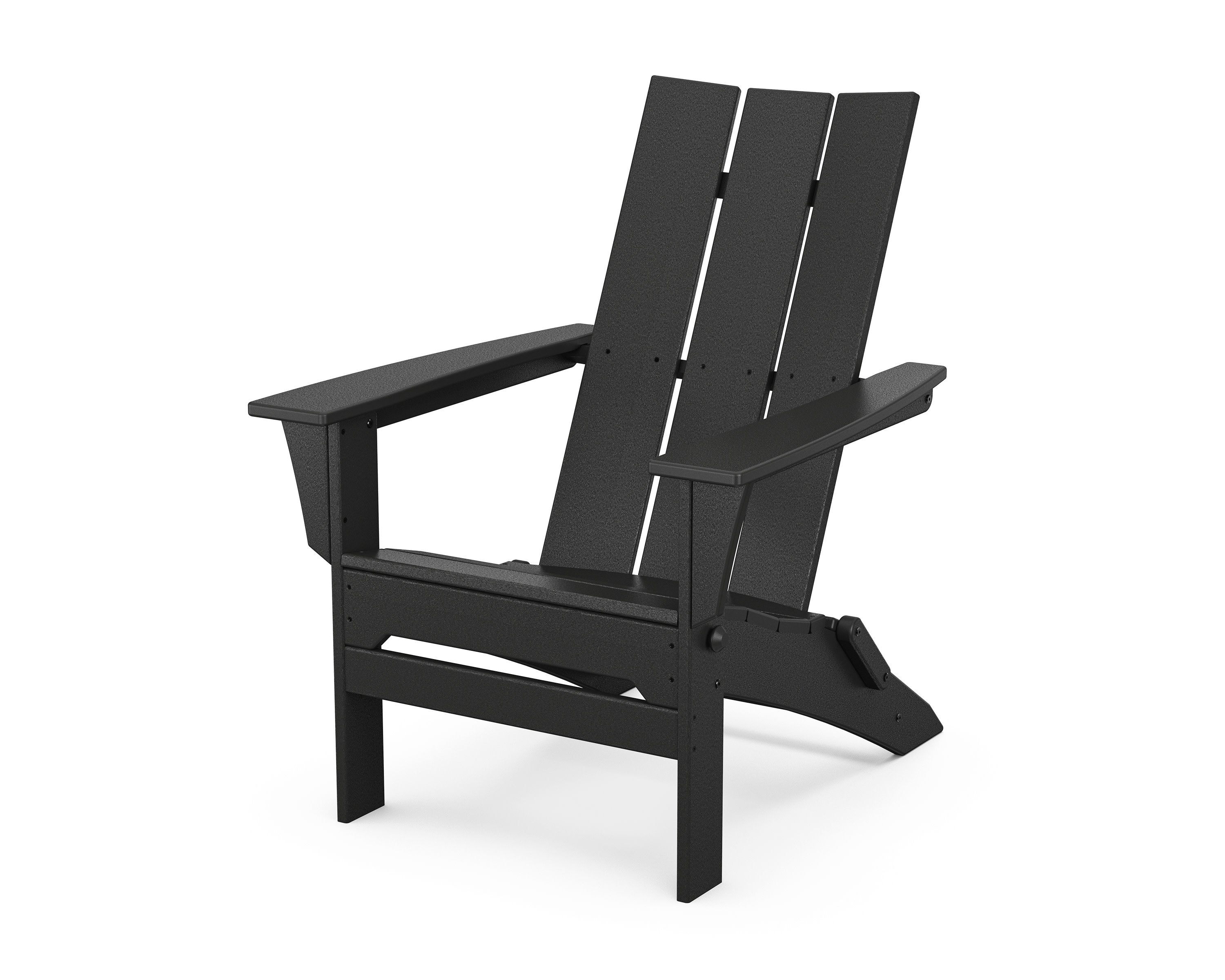 Modern Folding Adirondack in Black