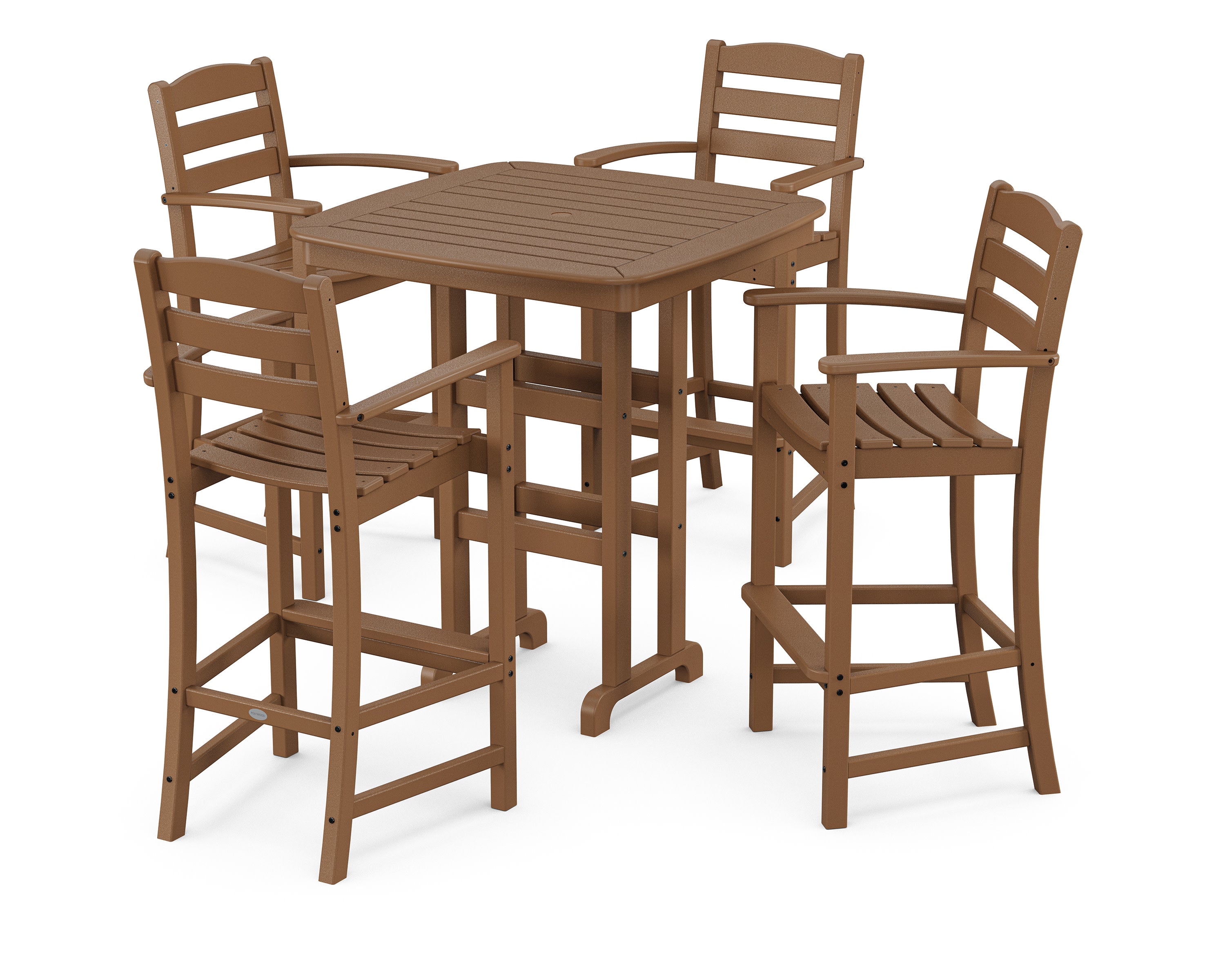 La Casa Caf 5-Piece Bar Set in Teak