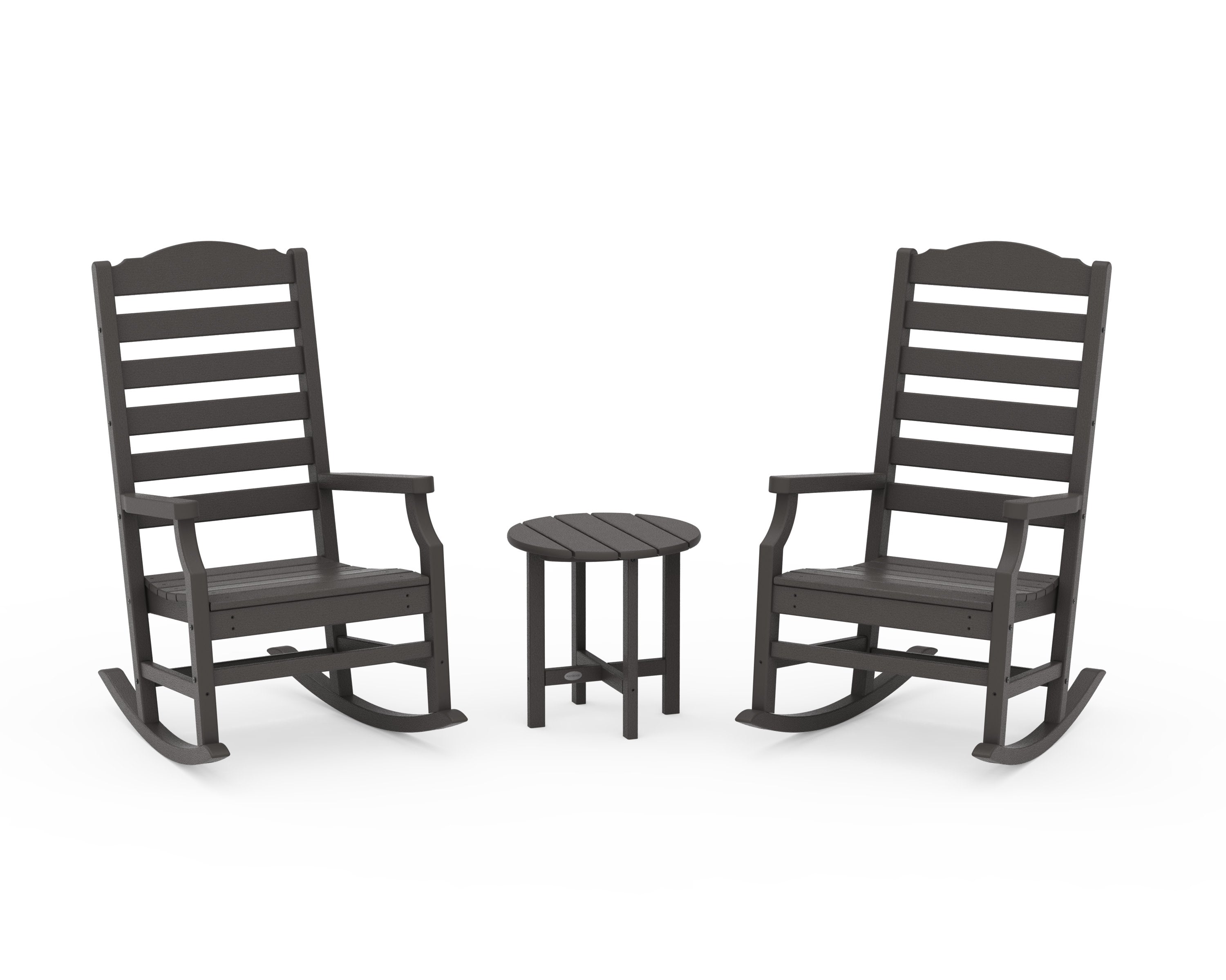 Savannah 3-Piece Rocking Chair Set in Vintage Coffee