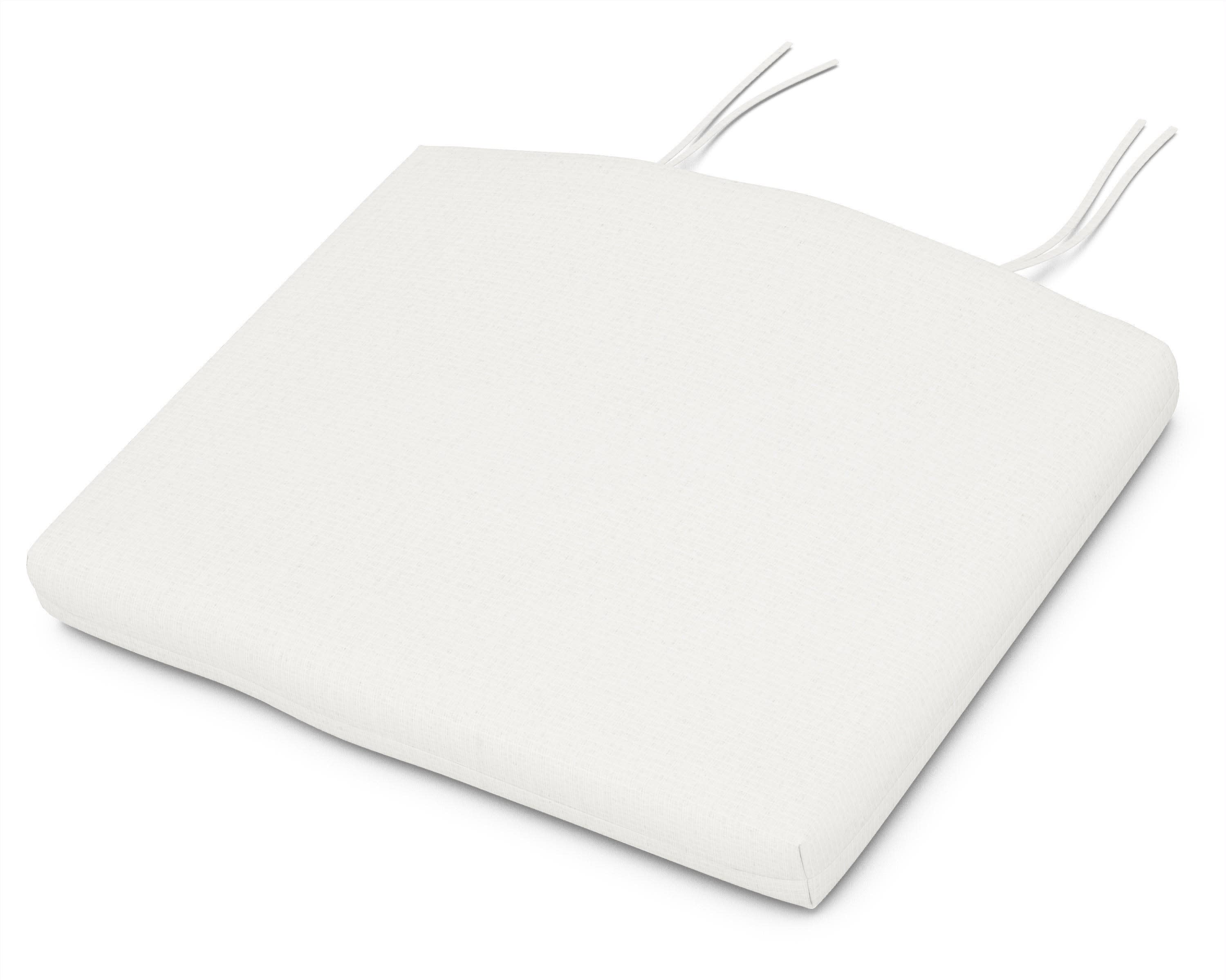 Standard Seat Cushion 17"D x 20.5"W x 2.5"H in Natural Linen