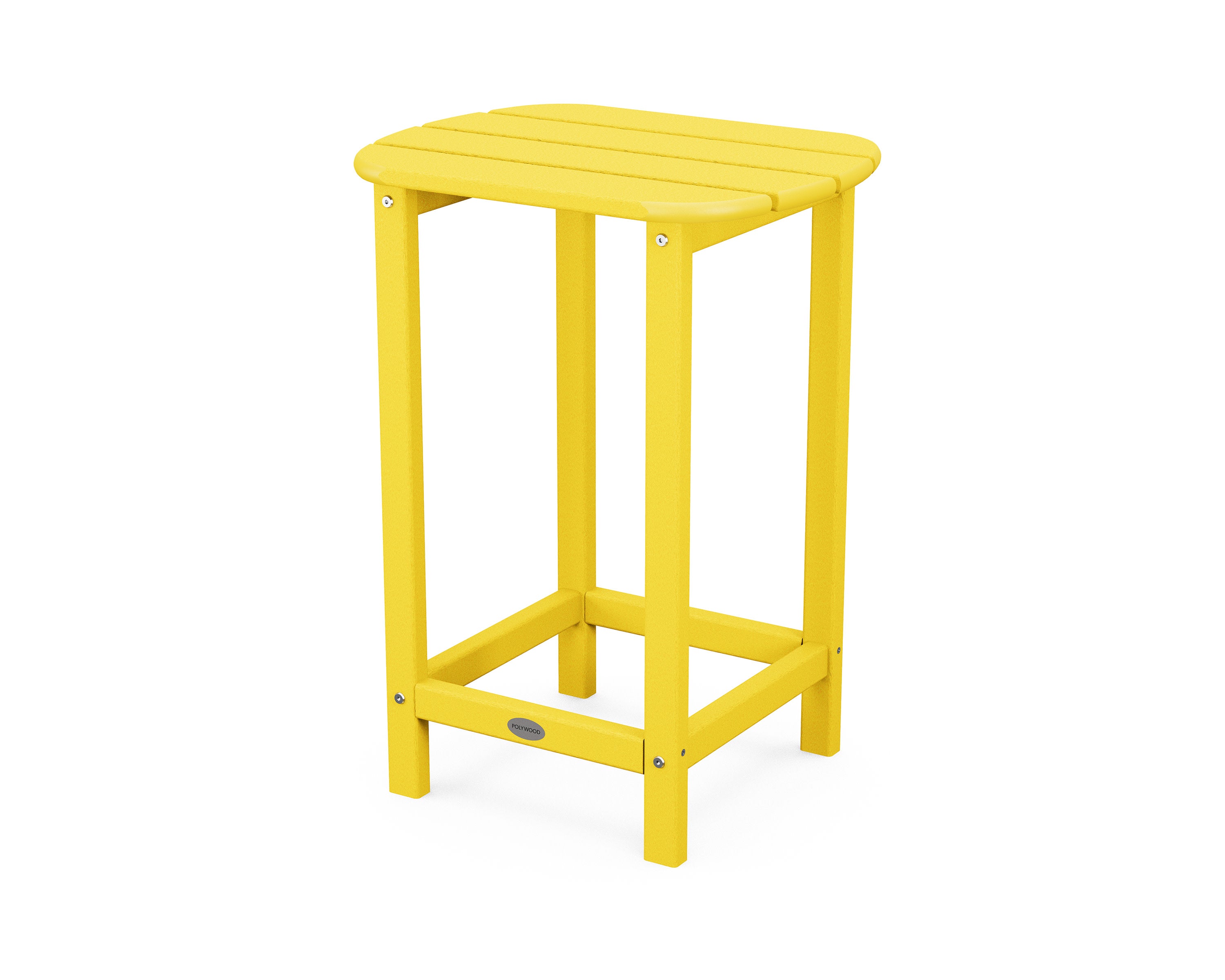 South Beach 26" Counter Side Table in Lemon