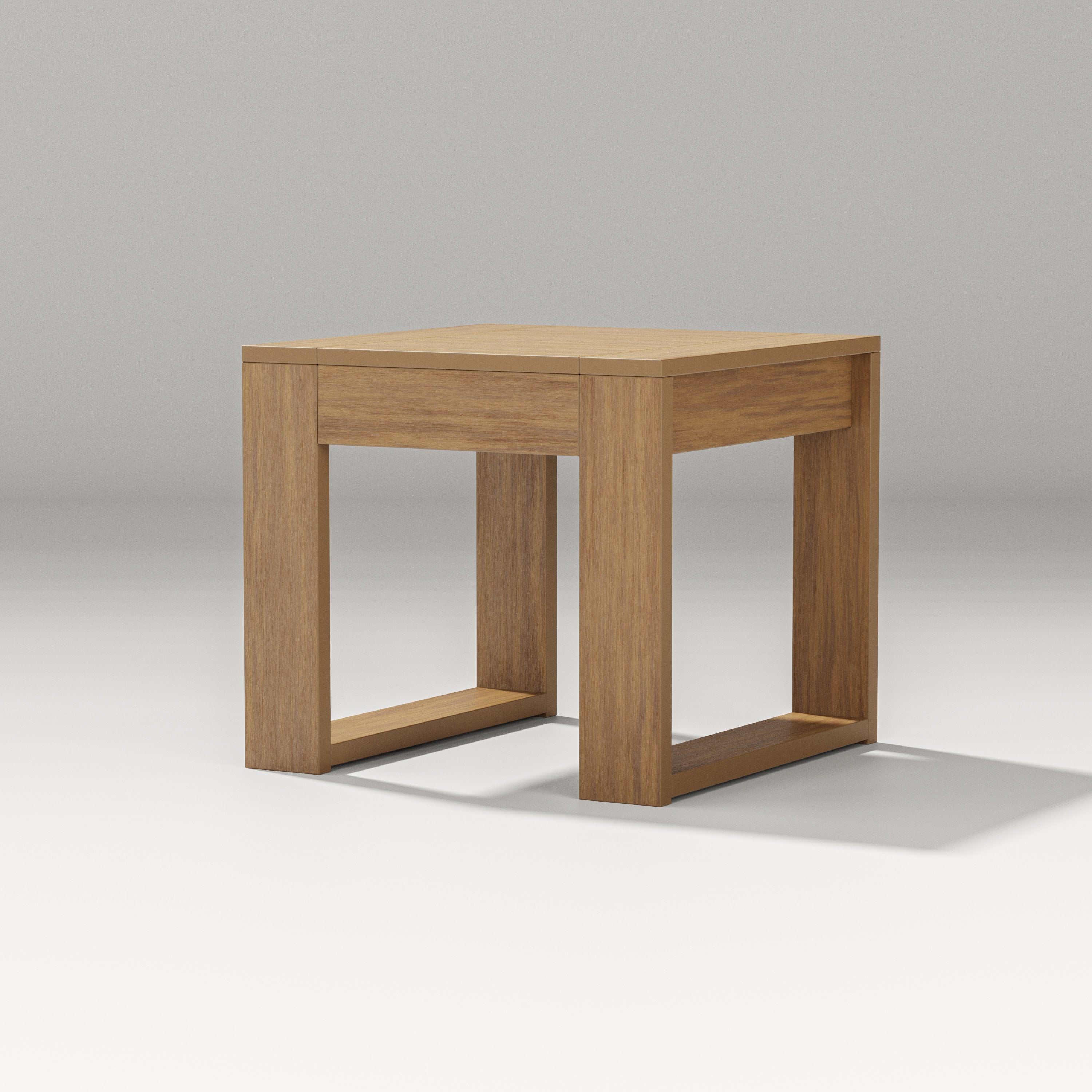 Latitude End Table in Natural