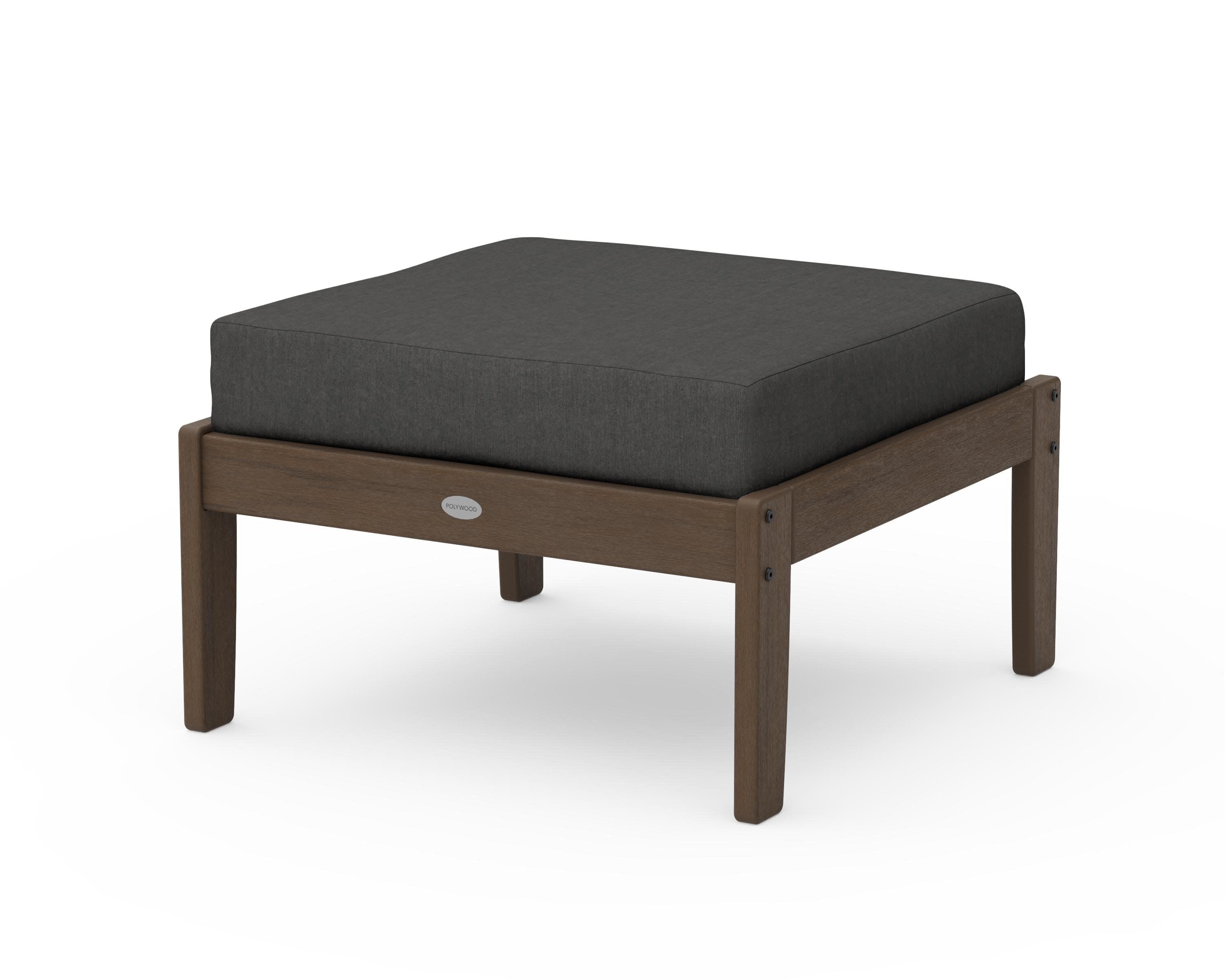 Braxton Deep Seating Ottoman in Kona / Spectrum Carbon