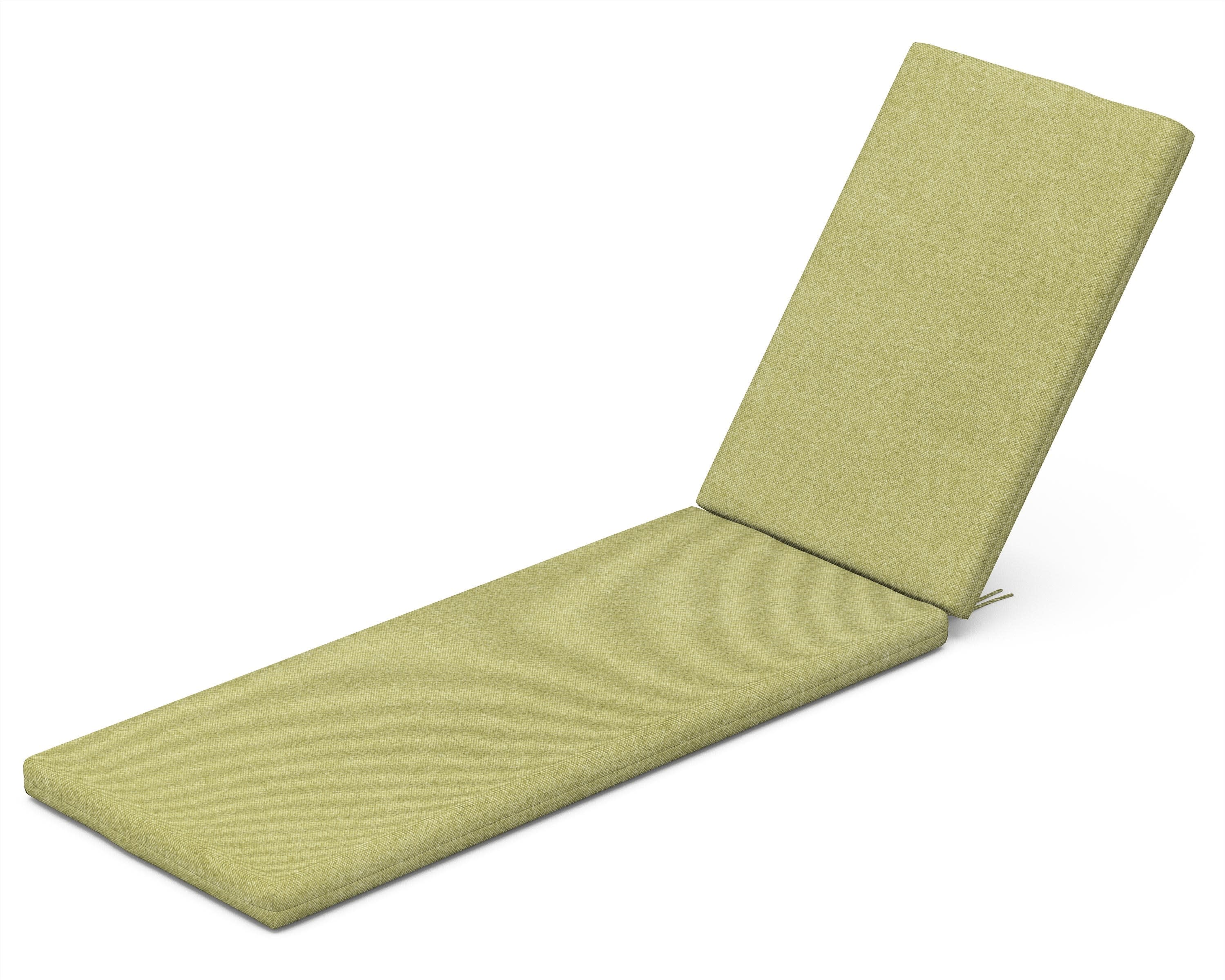 Chaise Cushion in Chartreuse Boucle