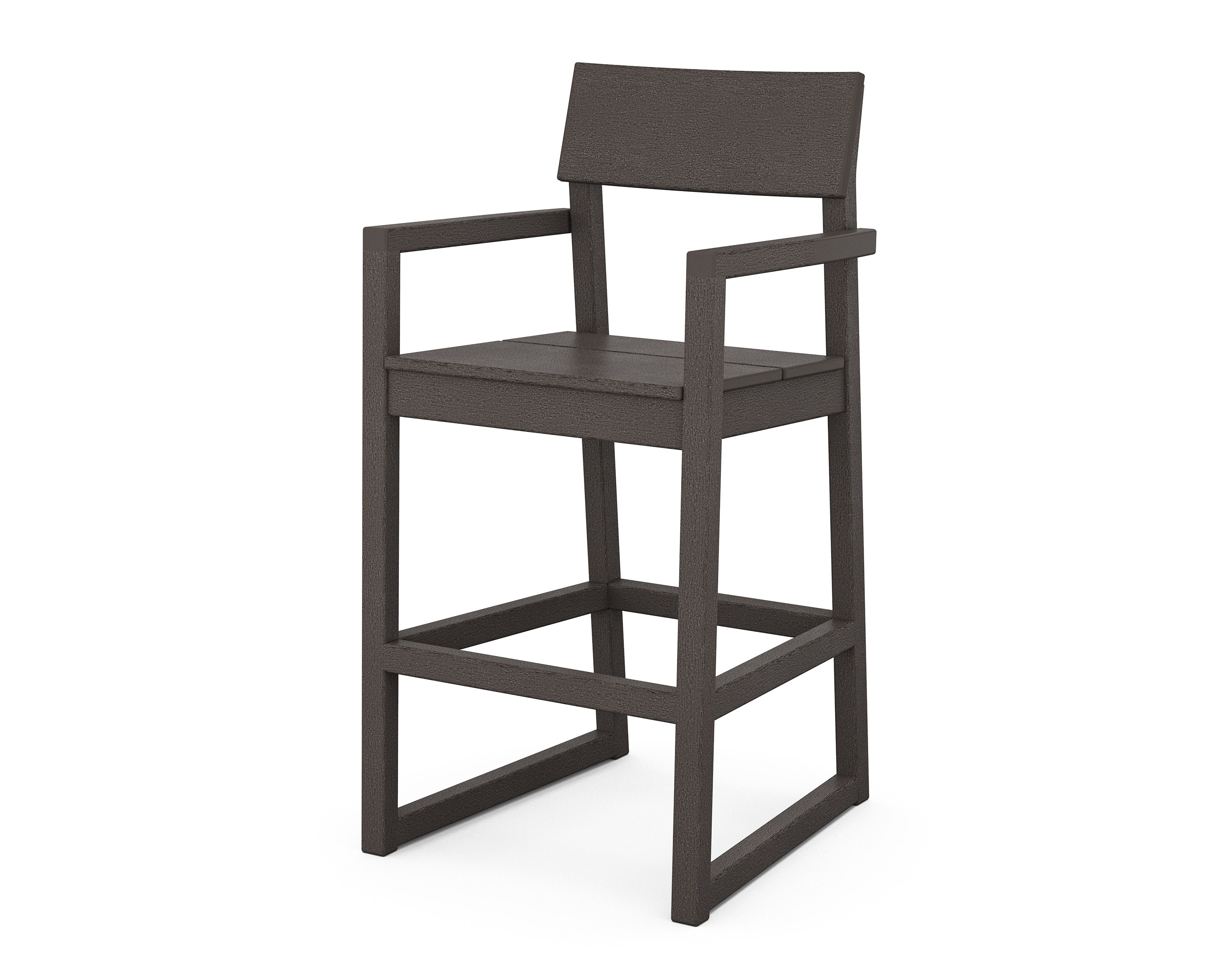 EDGE Bar Arm Chair in Vintage Coffee