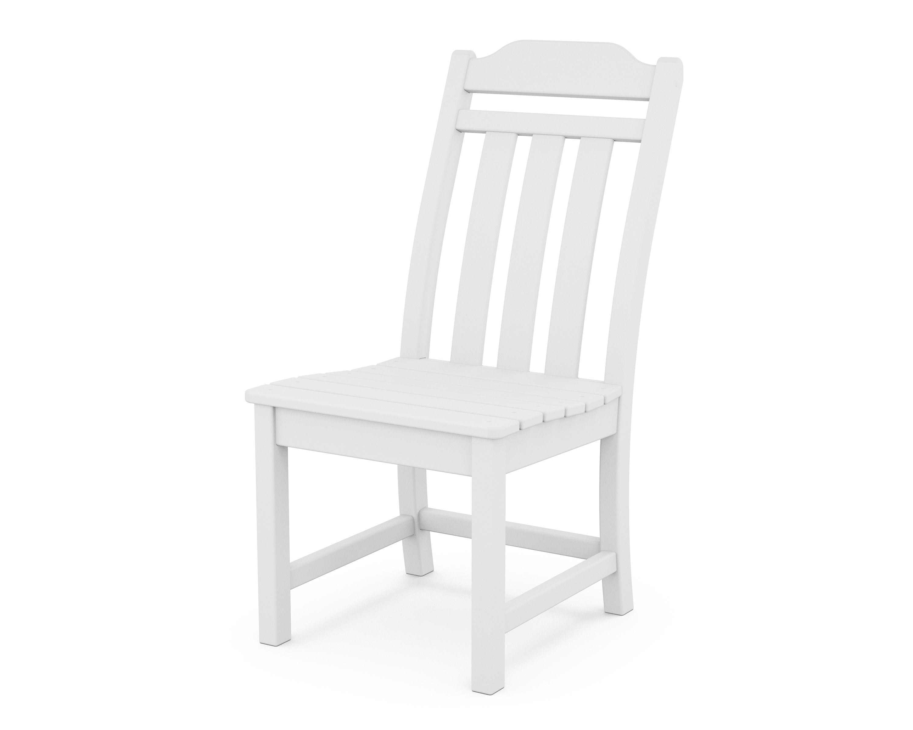 Cottage Dining Side Chair in White