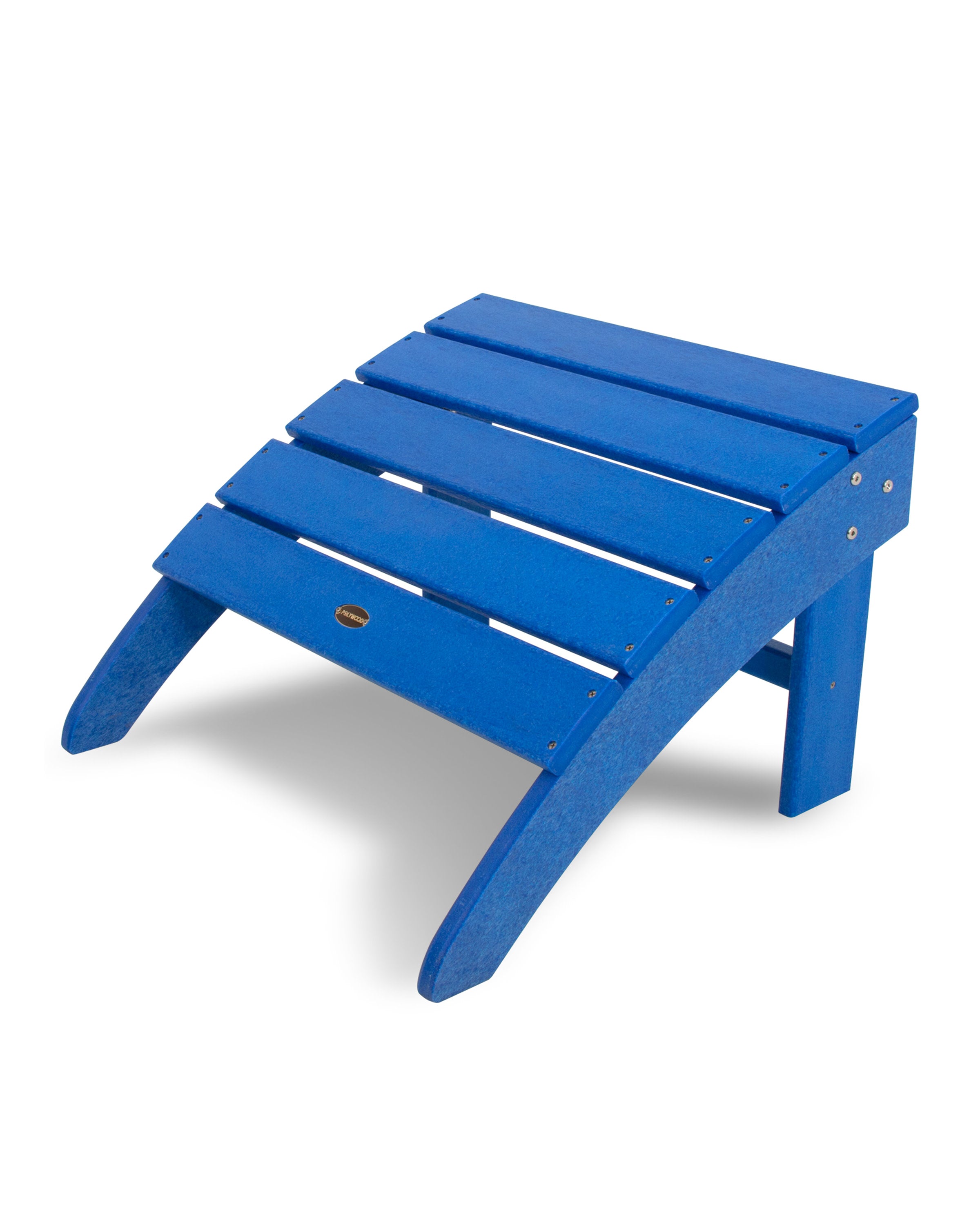 South Beach Adirondack Ottoman in Pacific Blue