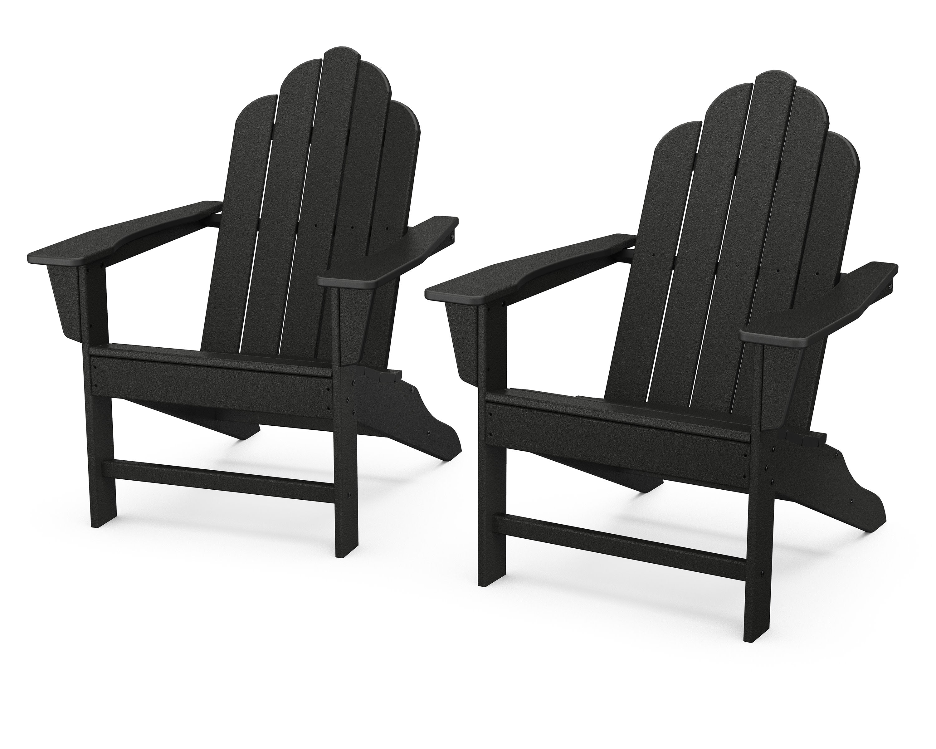 Long Island Adirondack 2-Piece Set in Black