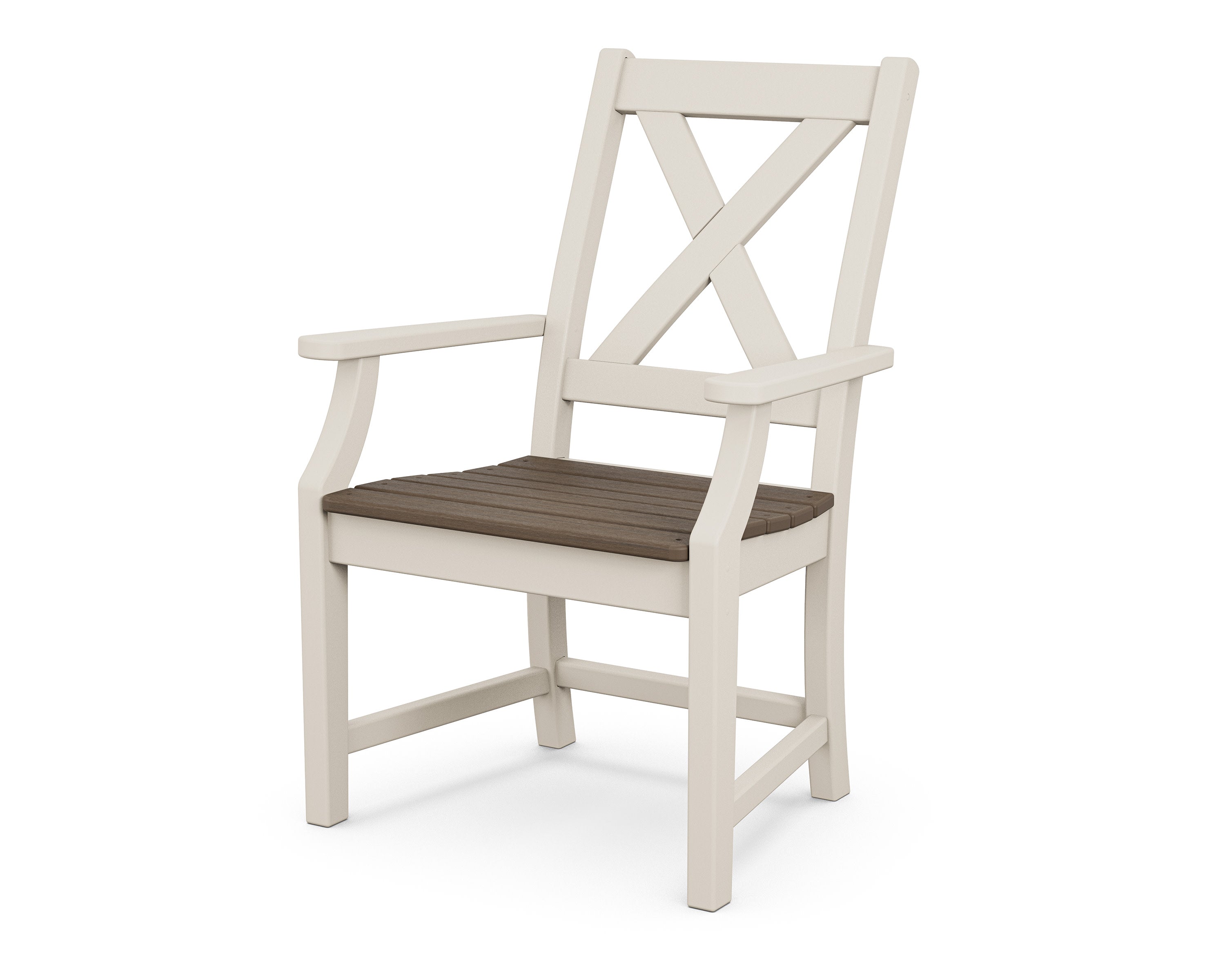 Braxton Dining Arm Chair in Sand / Kona