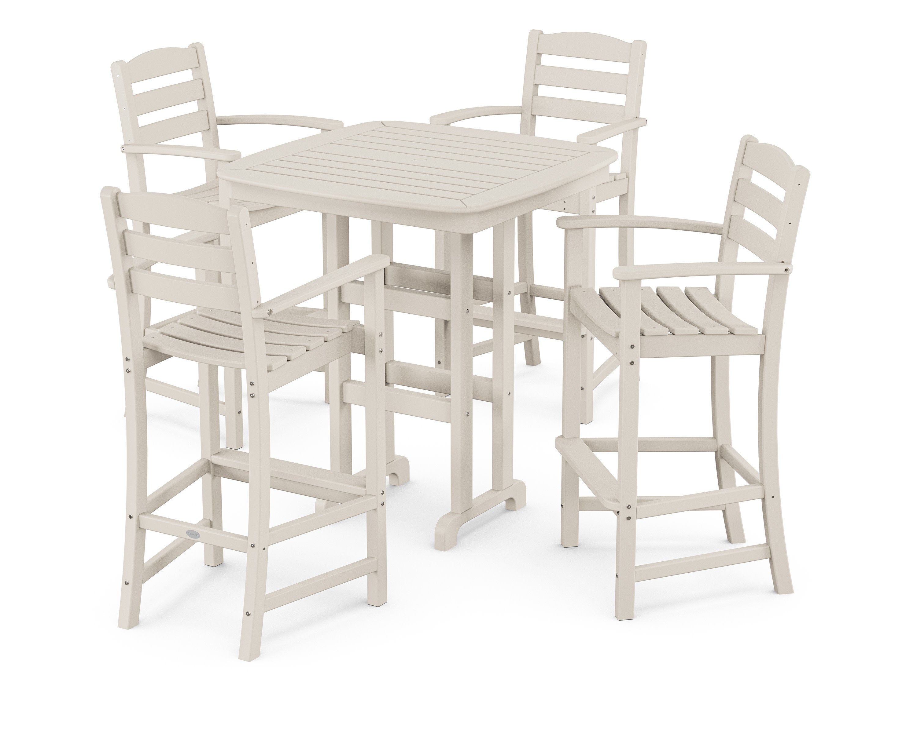 La Casa Caf 5-Piece Bar Set in Sand