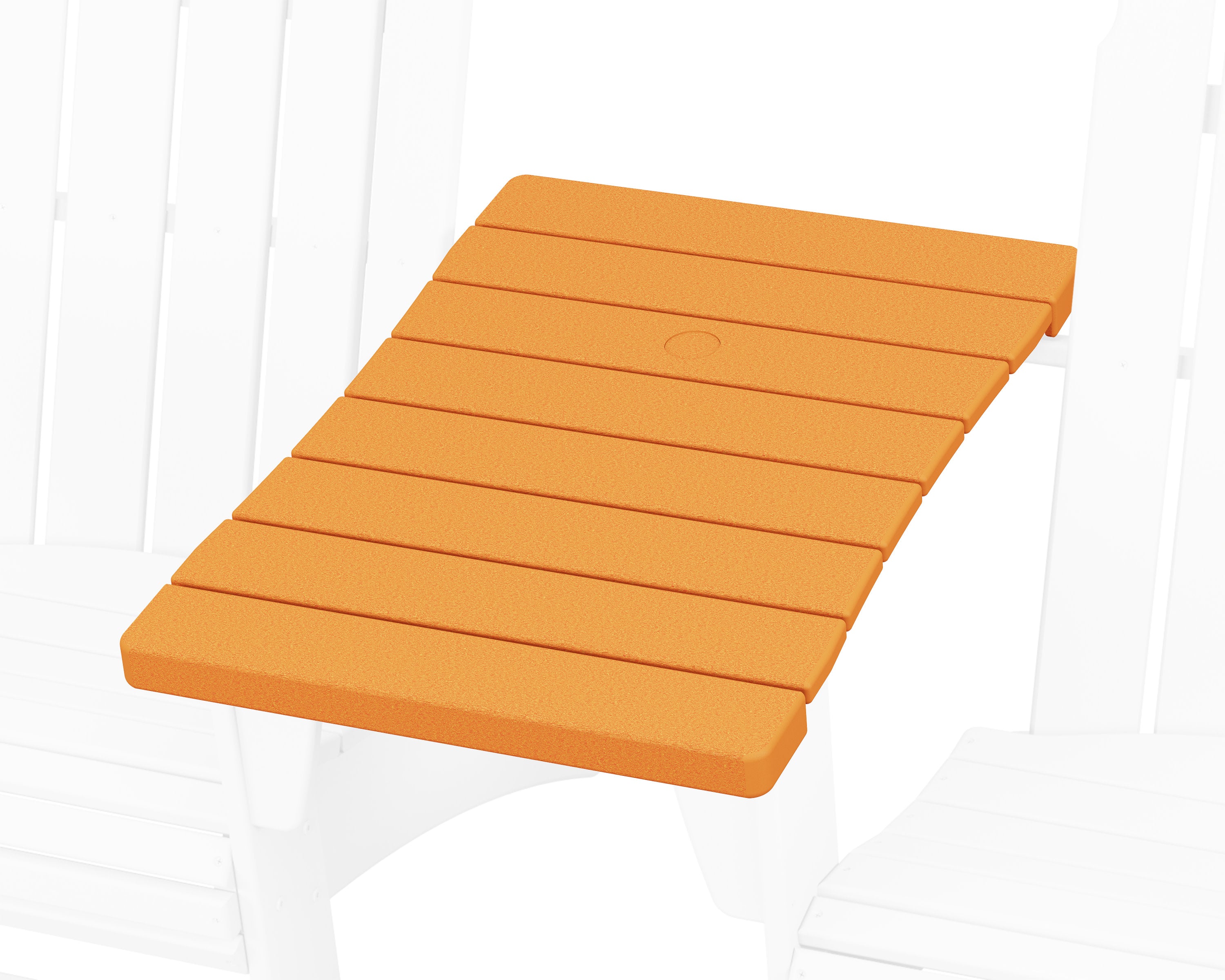 600 Series Straight Adirondack Connecting Table in Tangerine