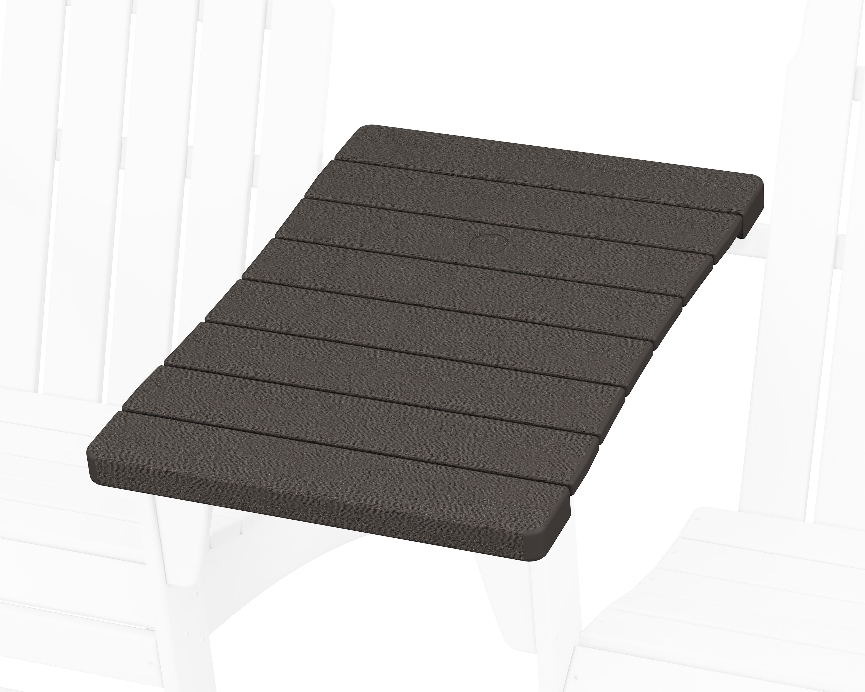 400 Series Straight Adirondack Connecting Table in Vintage Coffee
