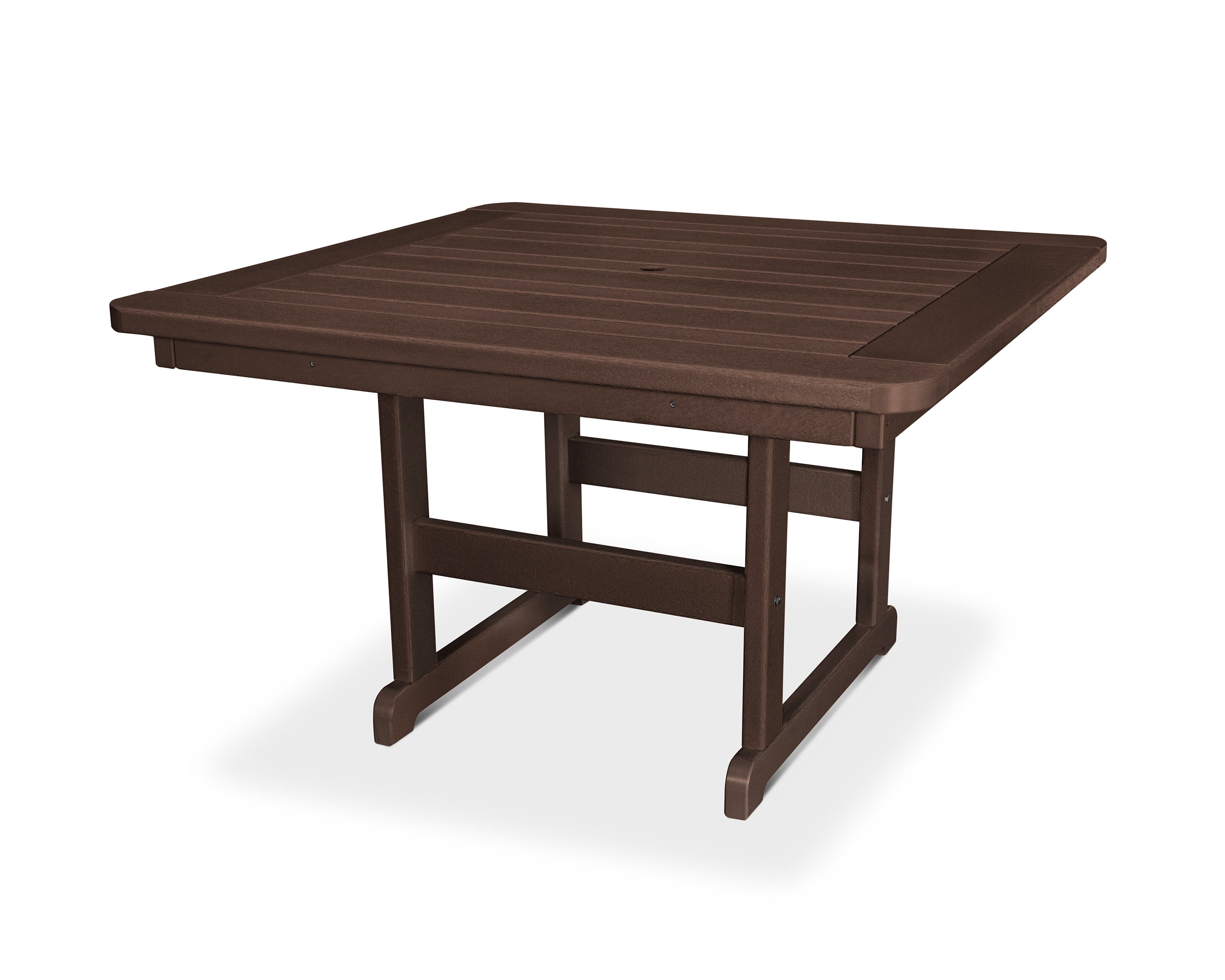 Park 48" Square Table in Mahogany