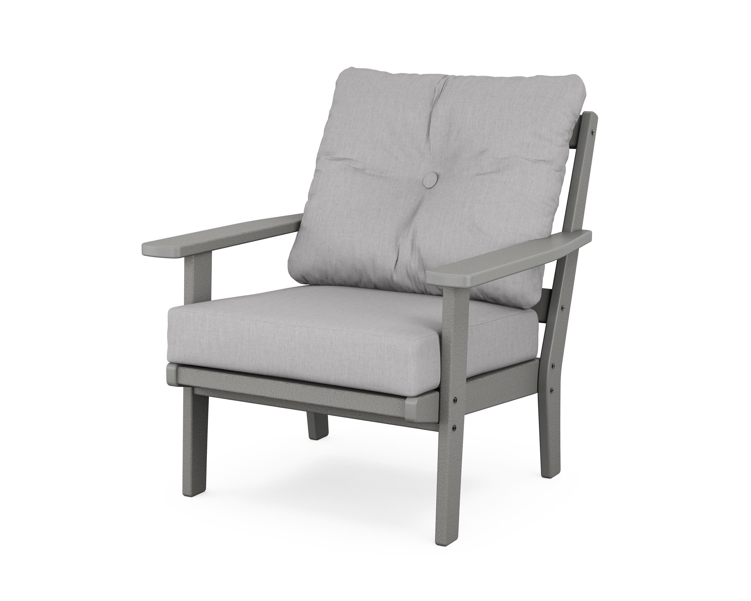 Oxford Deep Seating Chair in Slate Grey / Granite