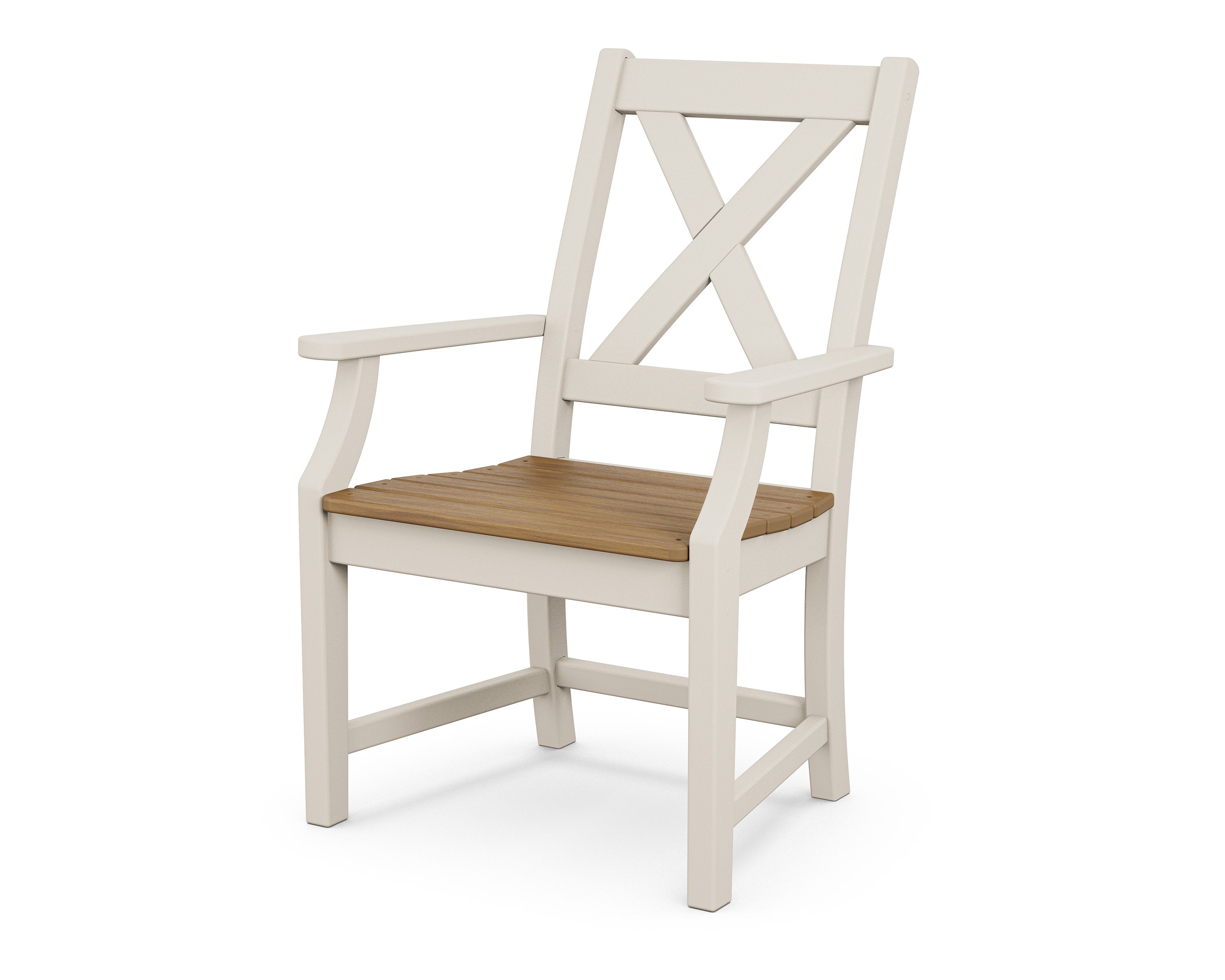 Braxton Dining Arm Chair in Sand / Natural
