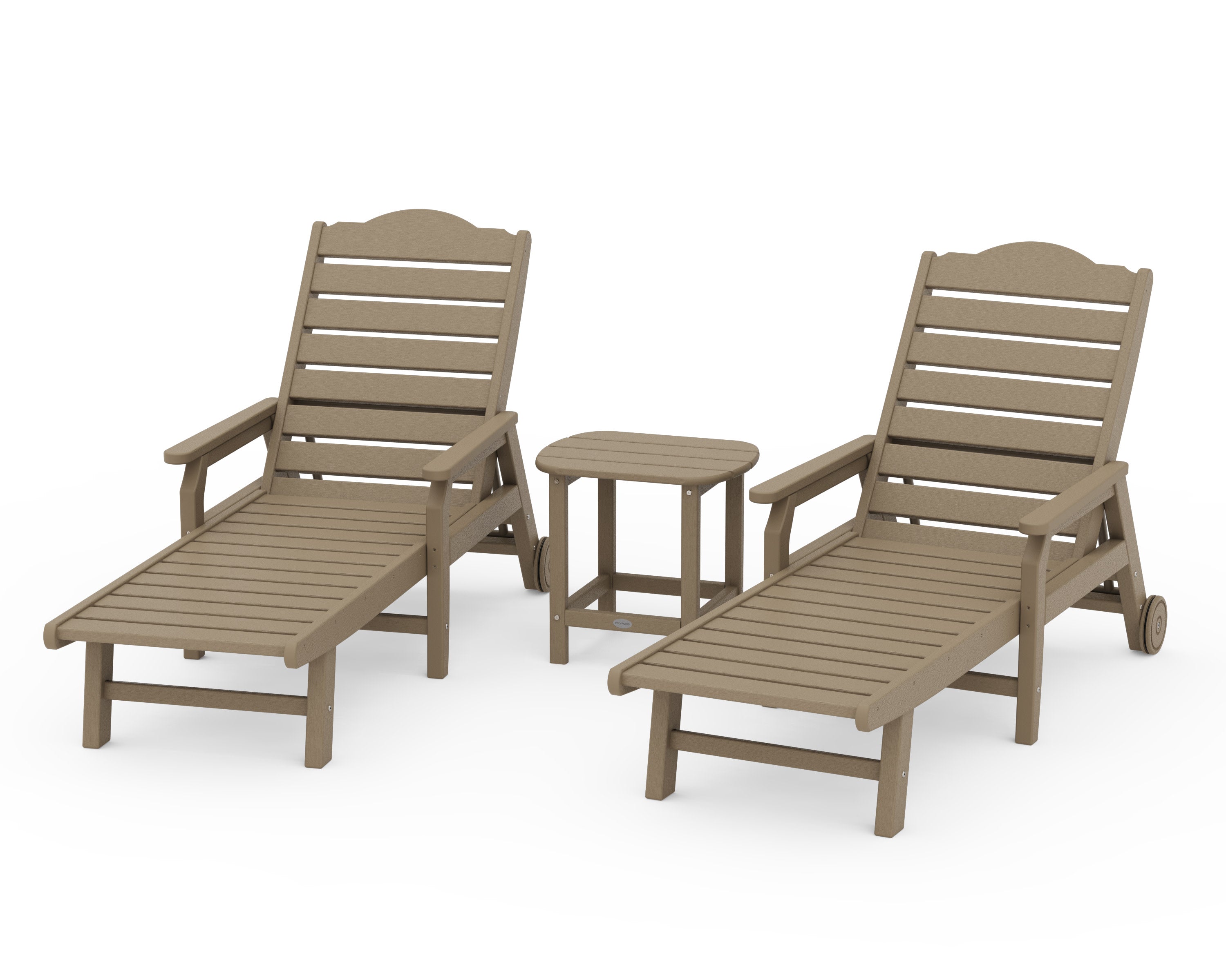 3-Piece Savannah Chaise Lounge Set in Vintage Sahara