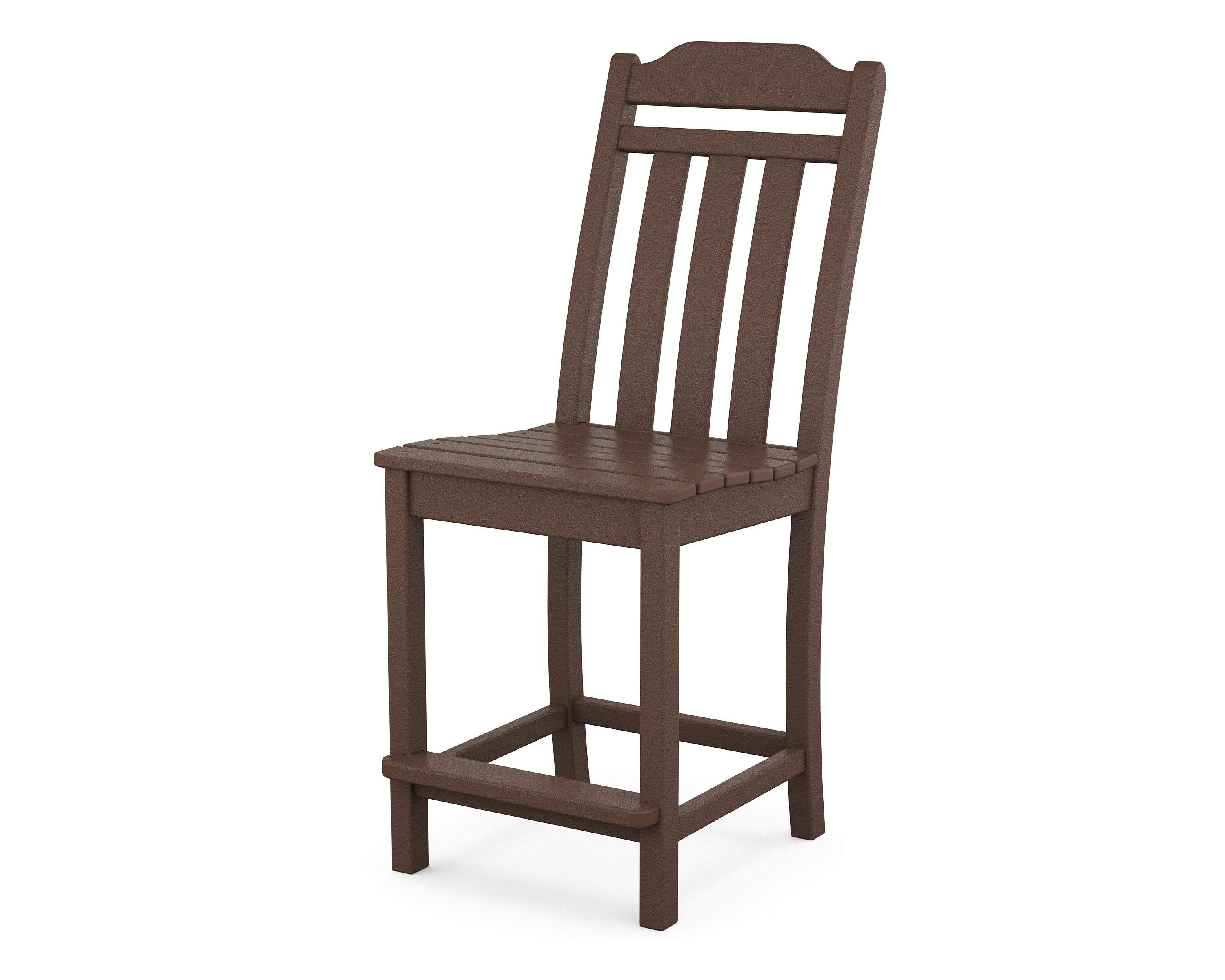 Cottage Counter Side Chair in Mahogany