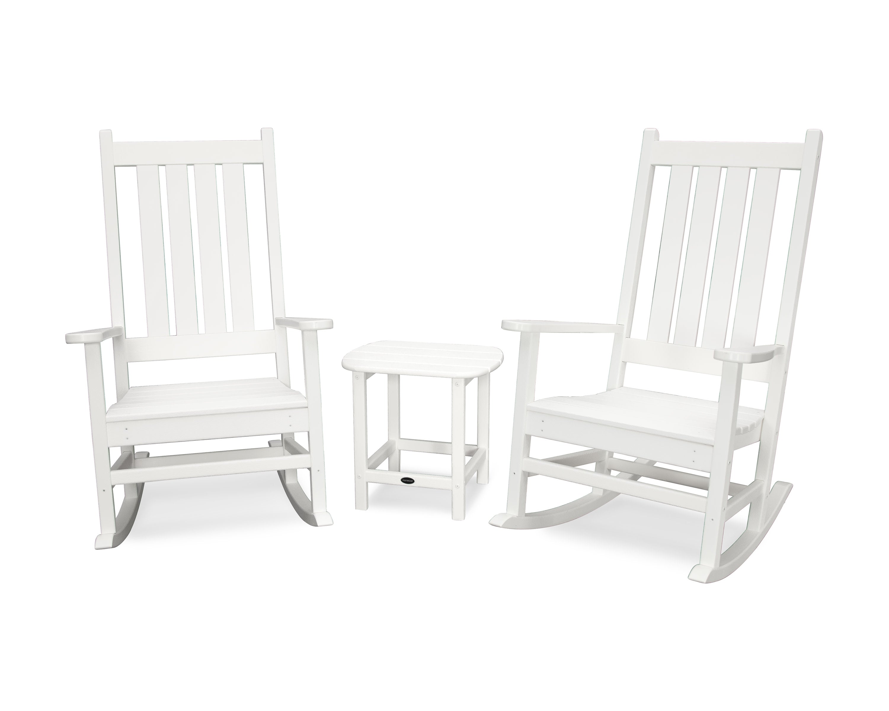 Vineyard 3-Piece Rocking Set in White