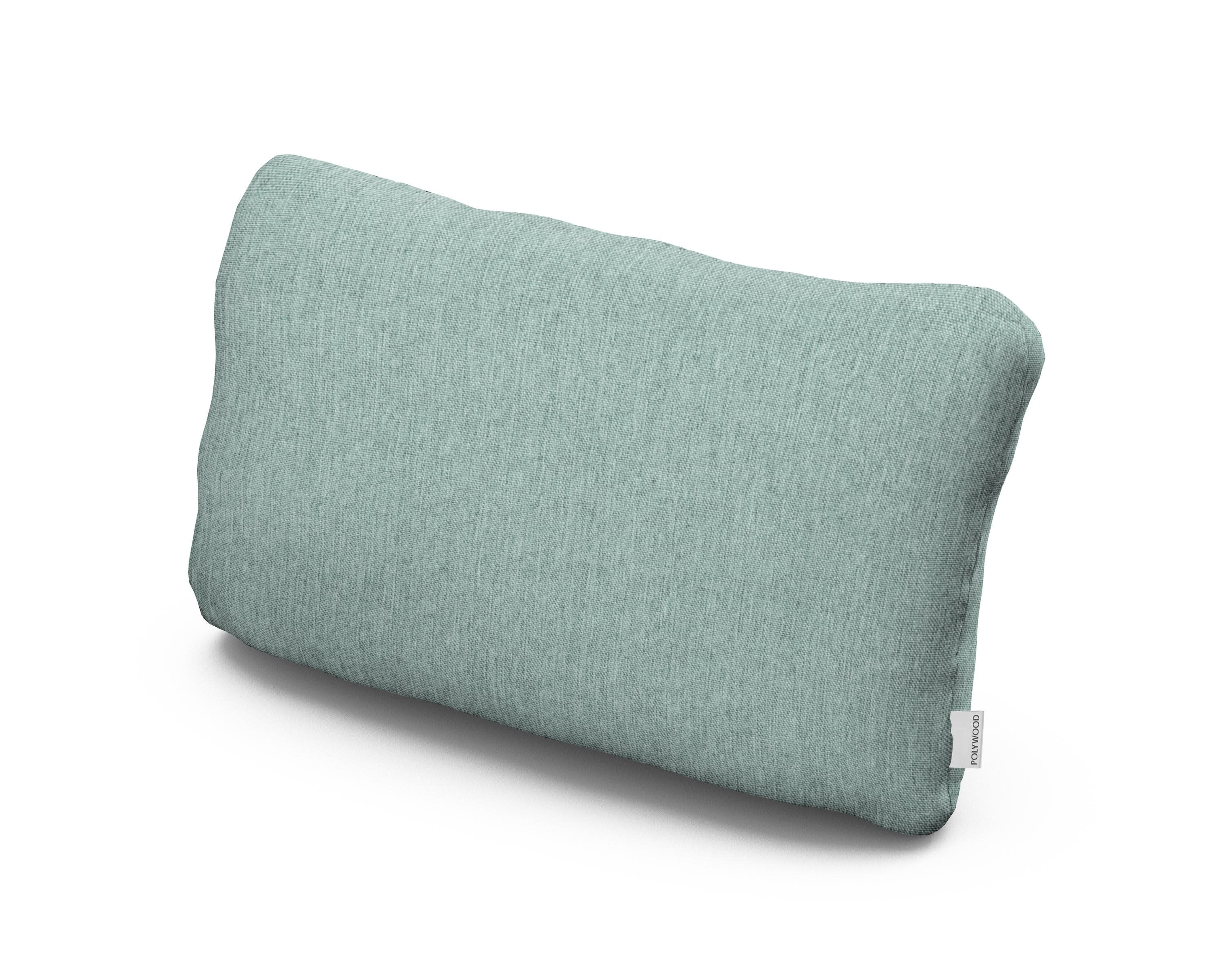 Outdoor Lumbar Pillow in Glacier Spa