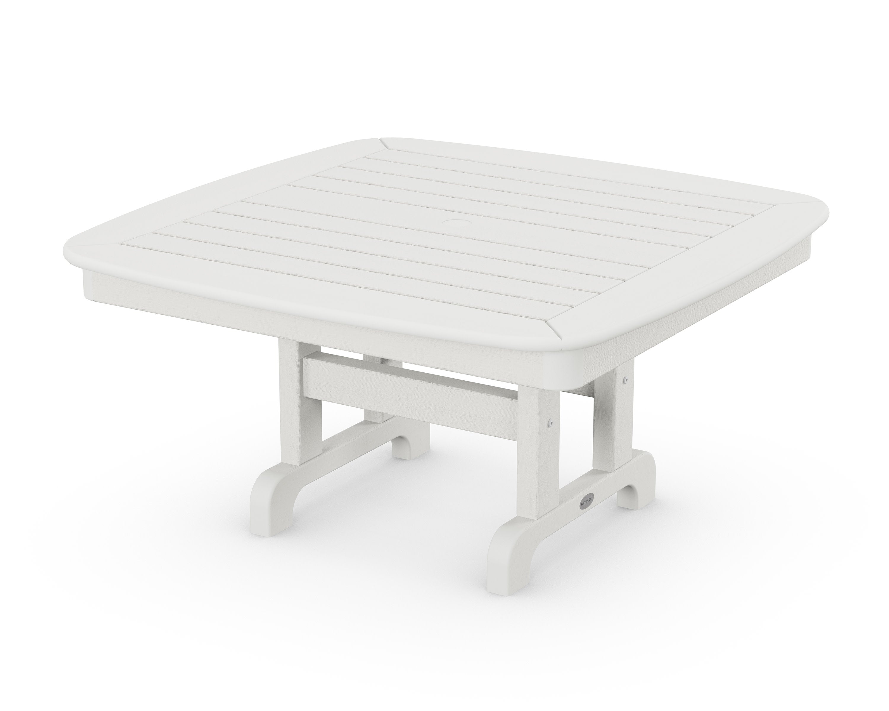 Nautical 37" Conversation Table in Vintage White