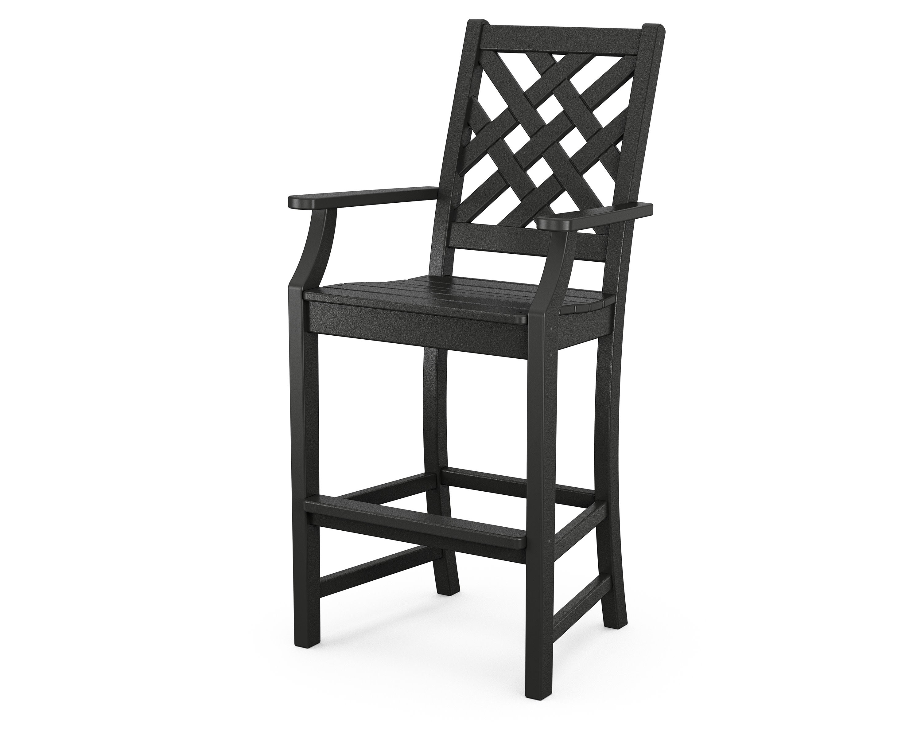 Wovendale Bar Arm Chair in Black