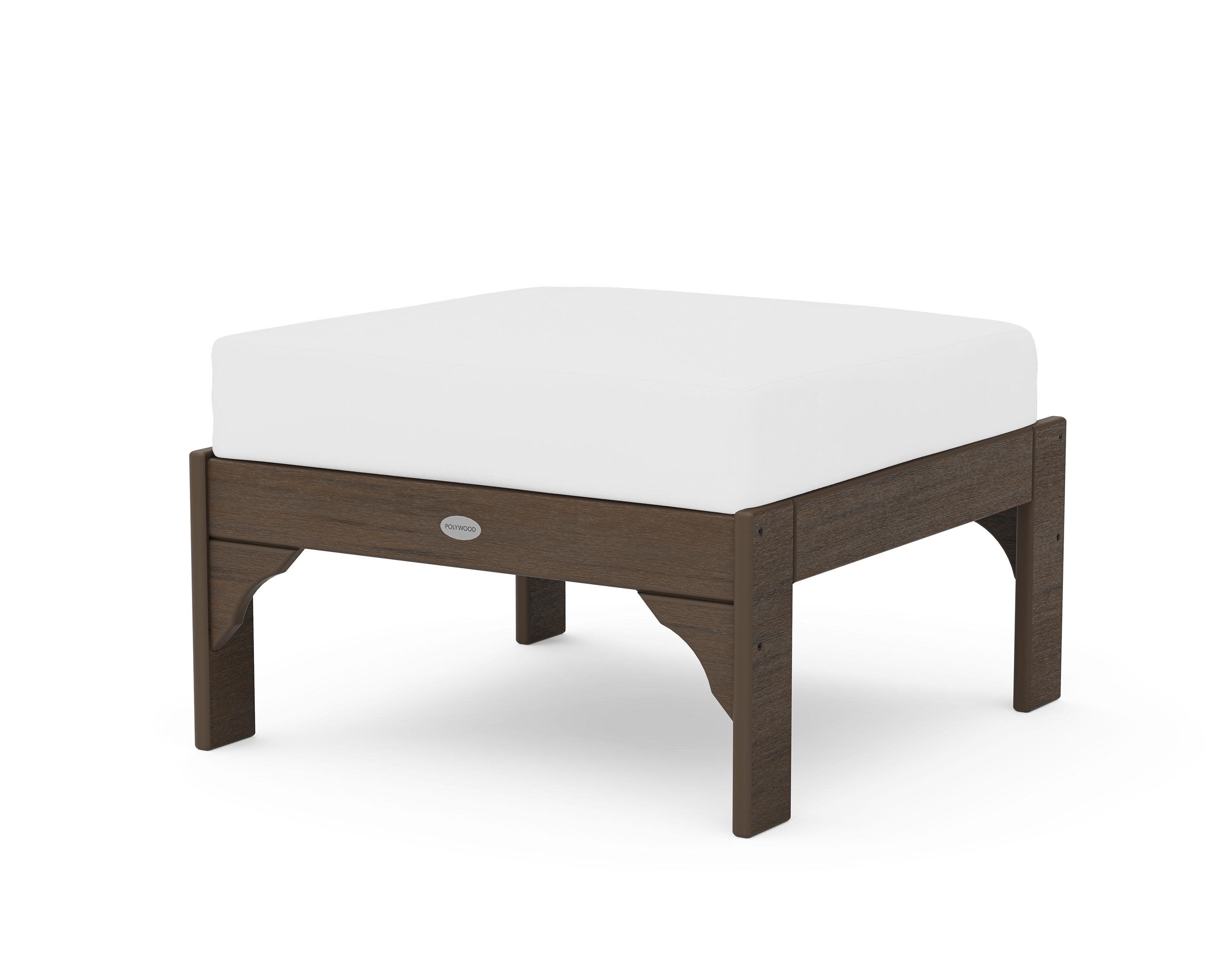Vineyard Deep Seating Ottoman in Kona / Natural