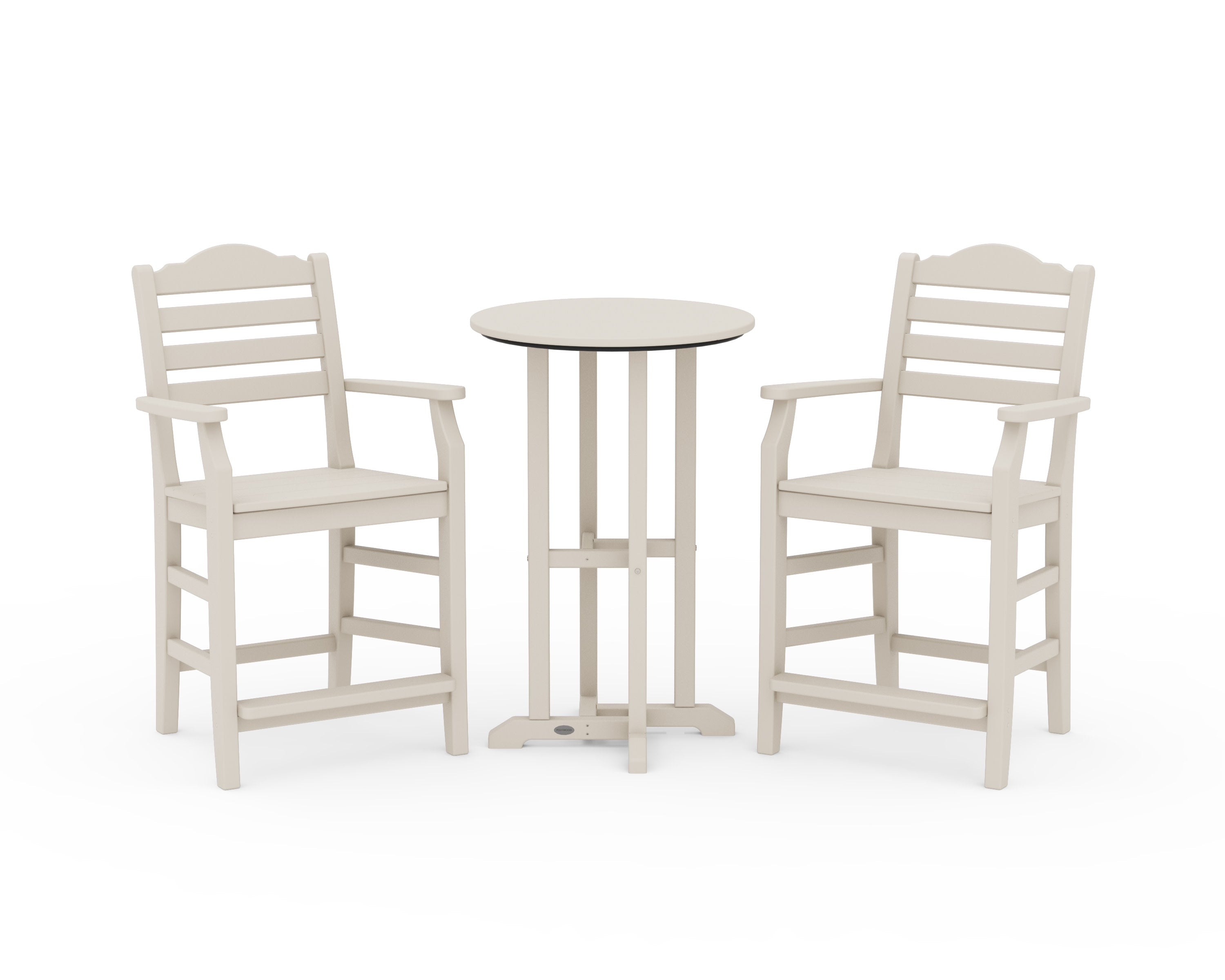 Savannah 3-Piece Farmhouse Counter Set in Sand