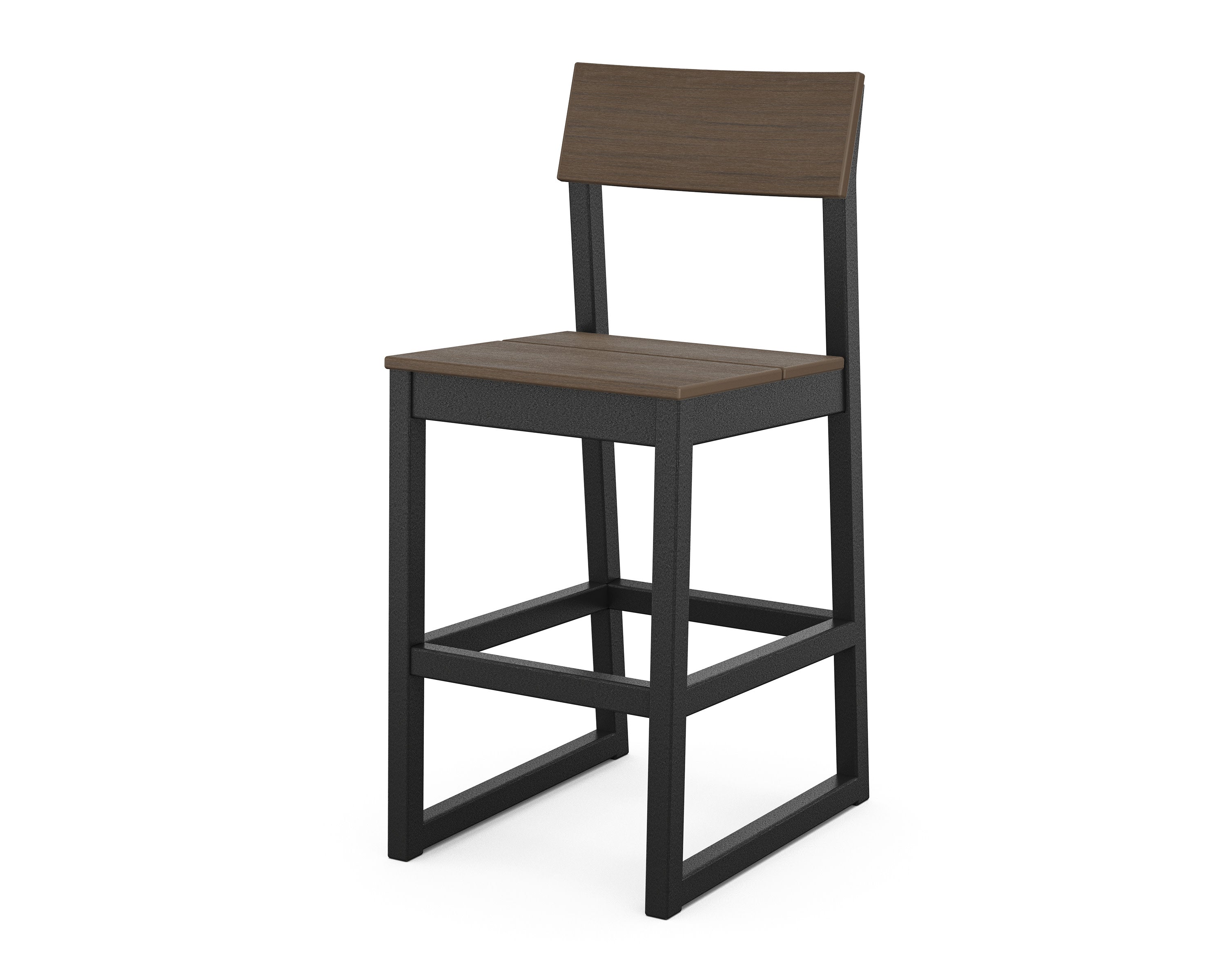EDGE Bar Side Chair in Black / Kona