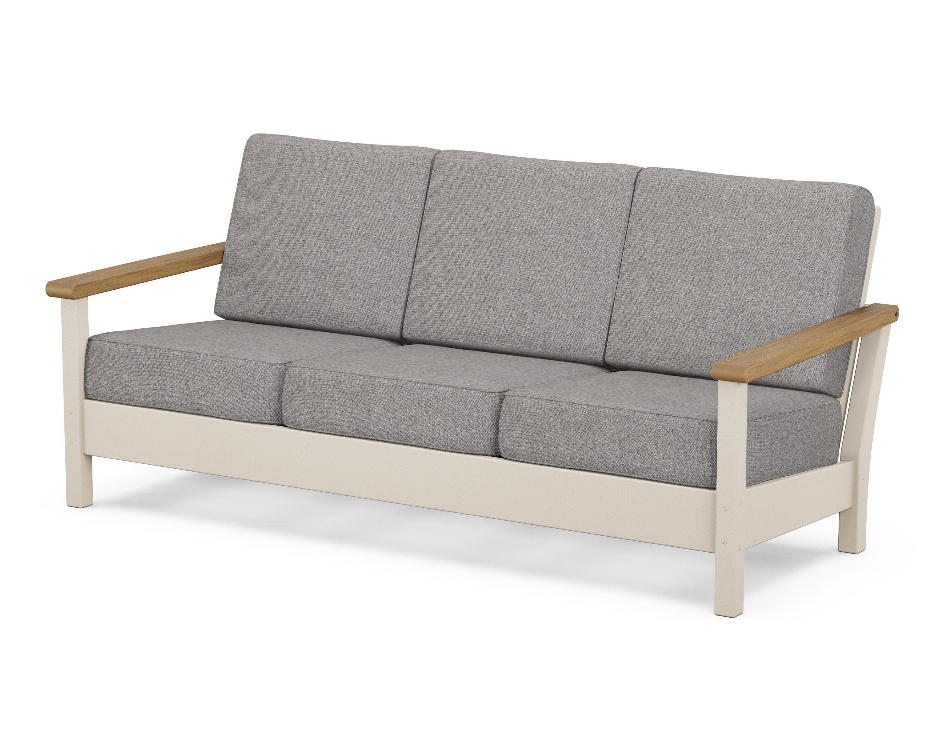 Harbour Deep Seating Sofa in Sand / Natural / Grey Mist