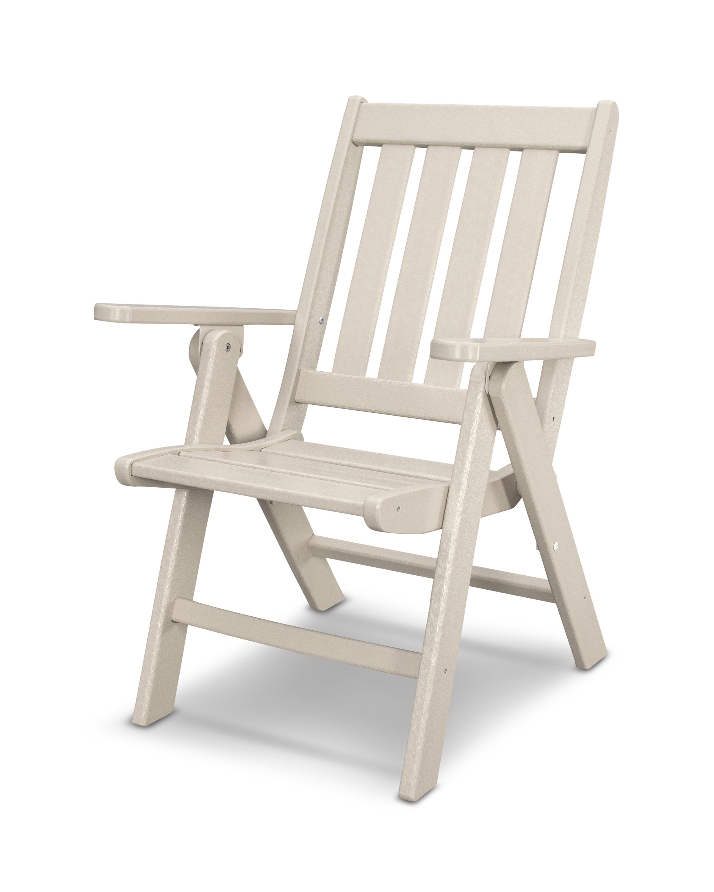 Vineyard Folding Dining Chair in Sand