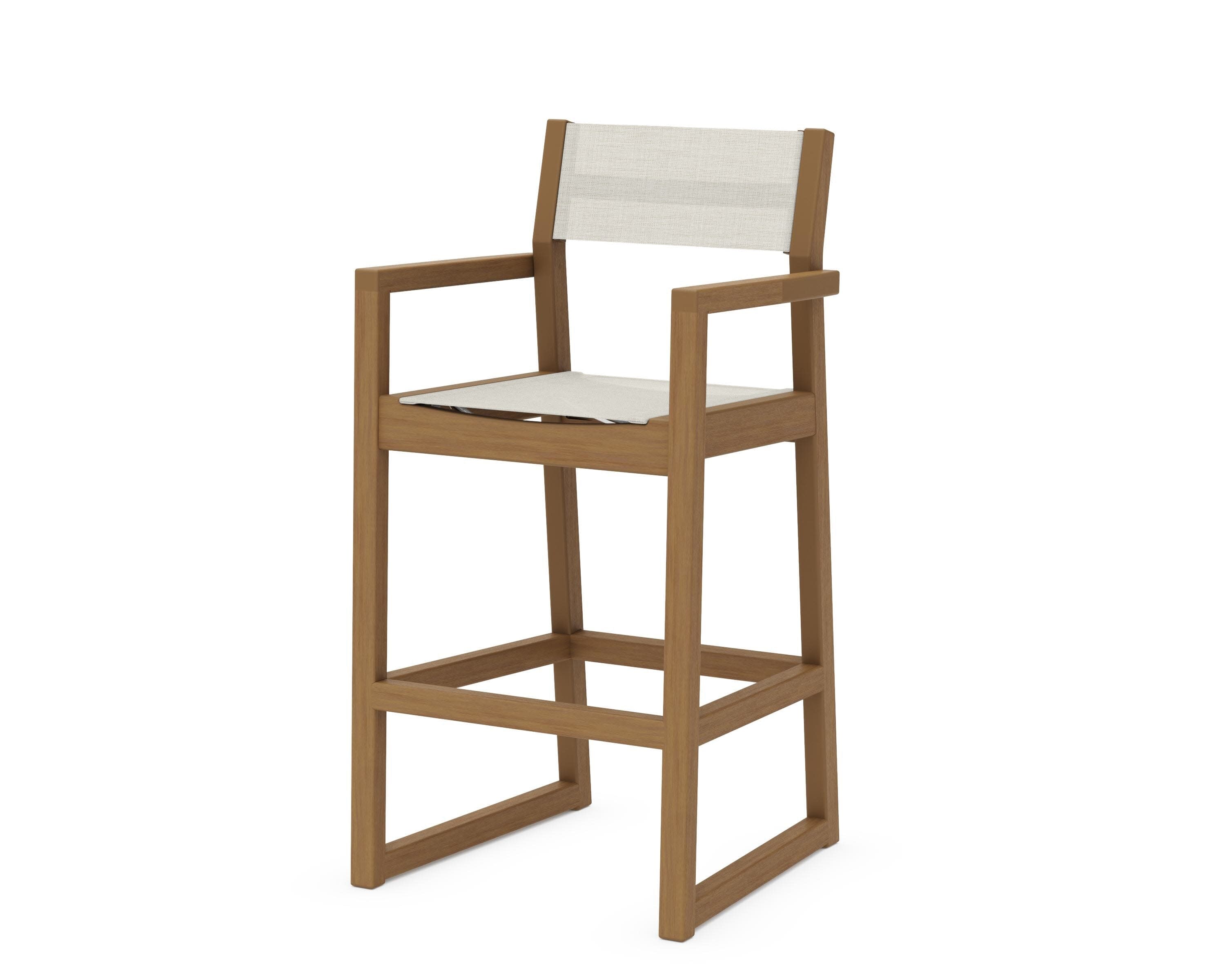 EDGE Sling Bar Arm Chair in Natural / Parchment Sling