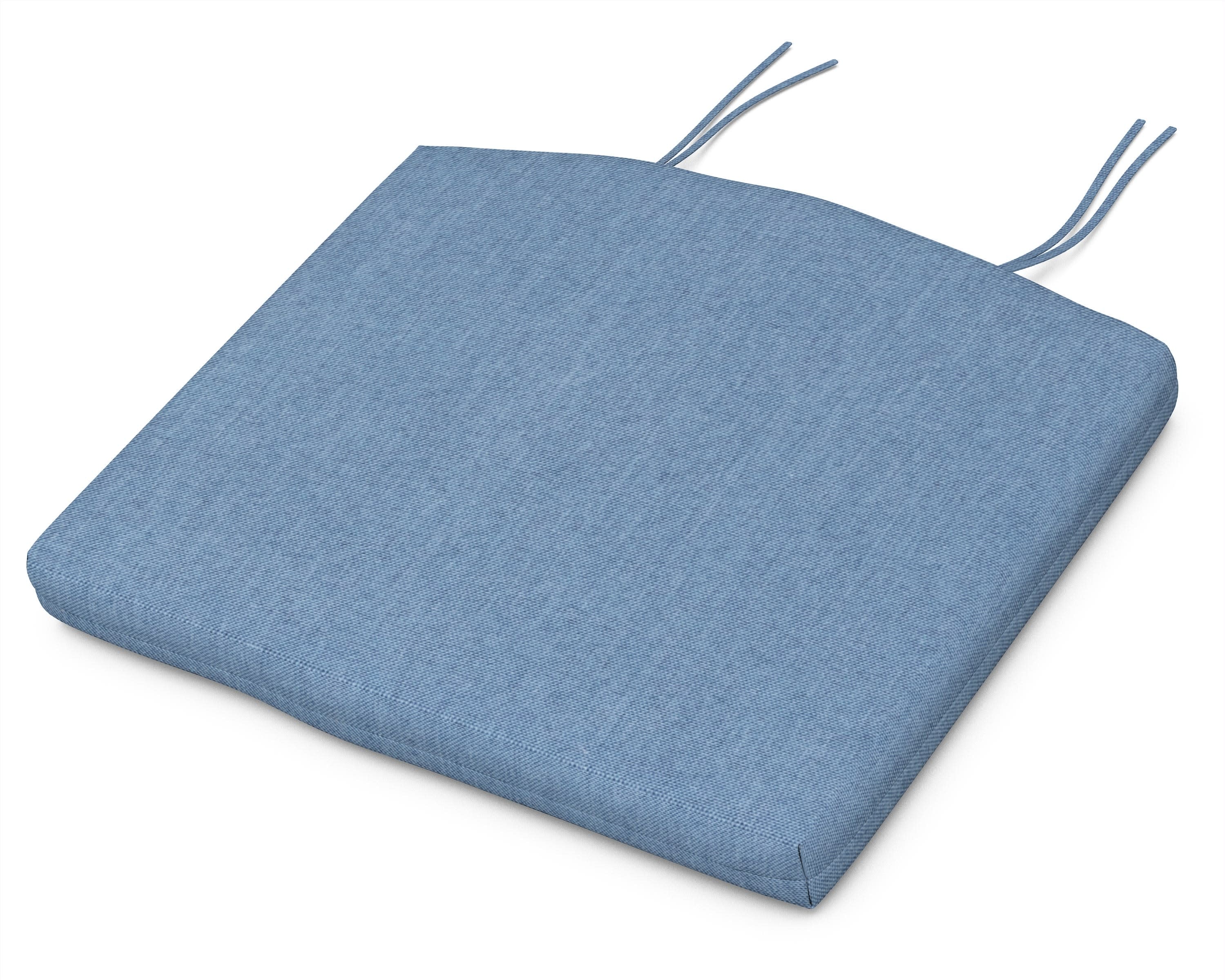 Standard Seat Cushion 18.5"D x 24"W x 2.5"H in Sky Blue