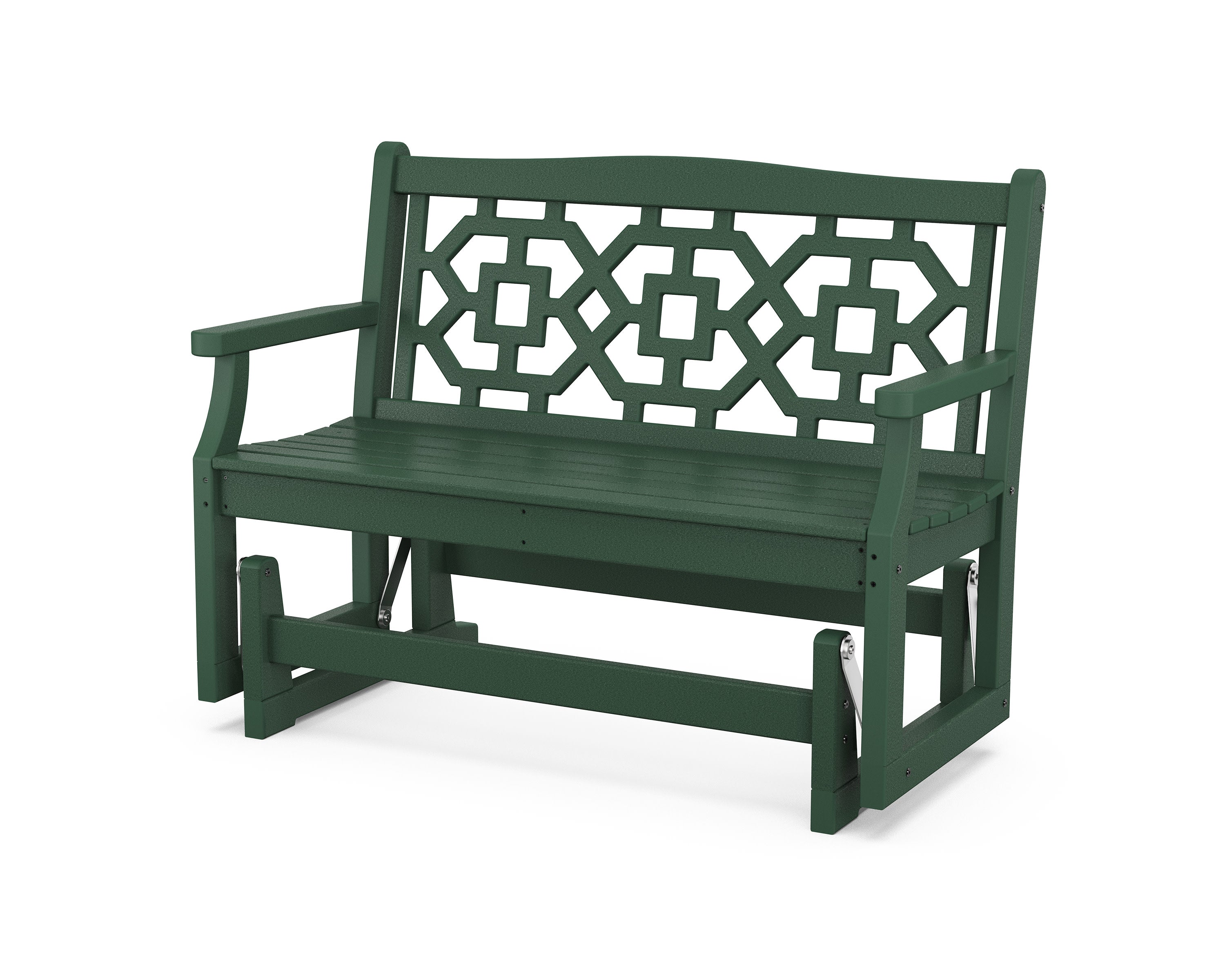 Chinoiserie 48" Glider in Green