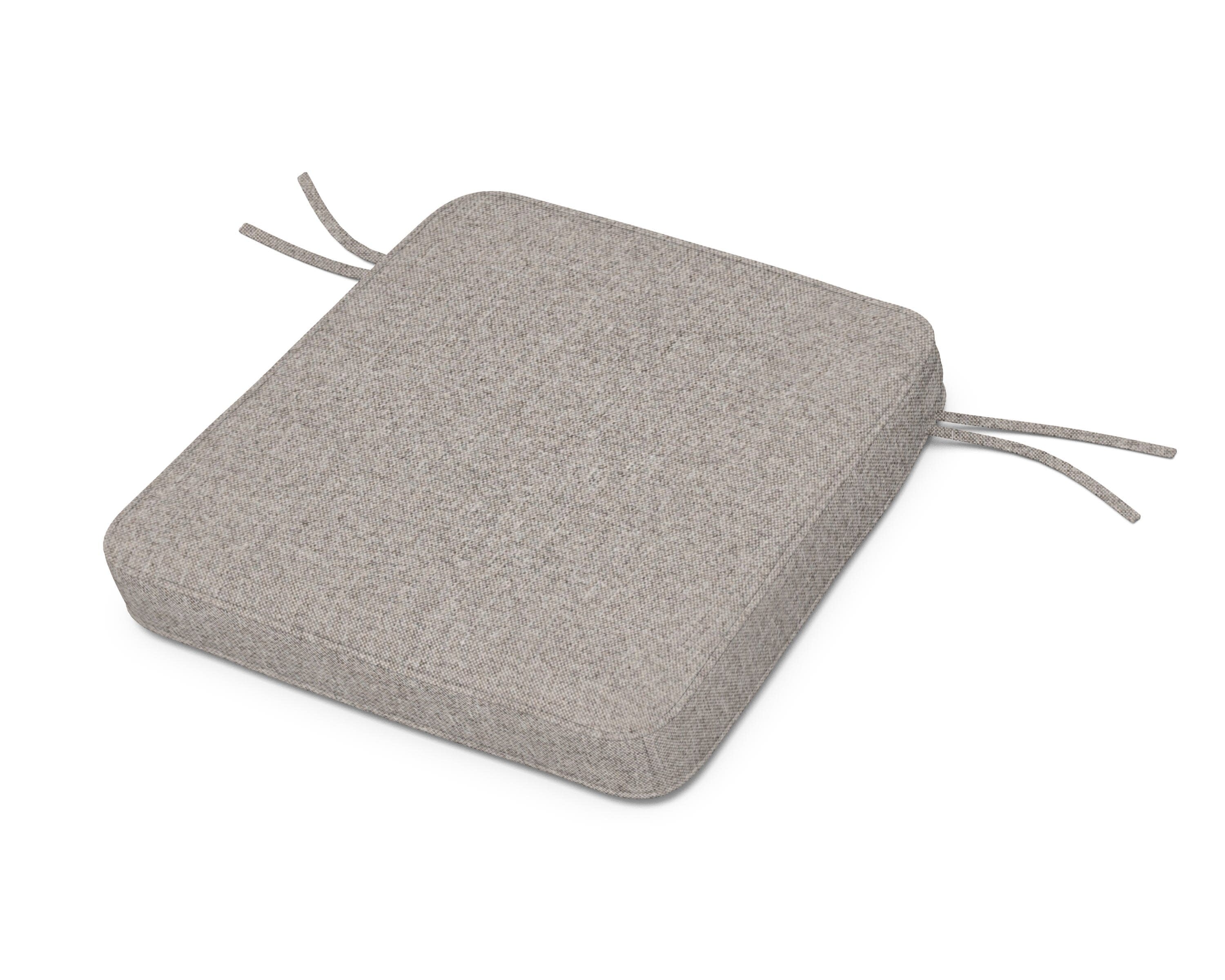 Acadia Dining Arm Seat Cushion in Weathered Tweed