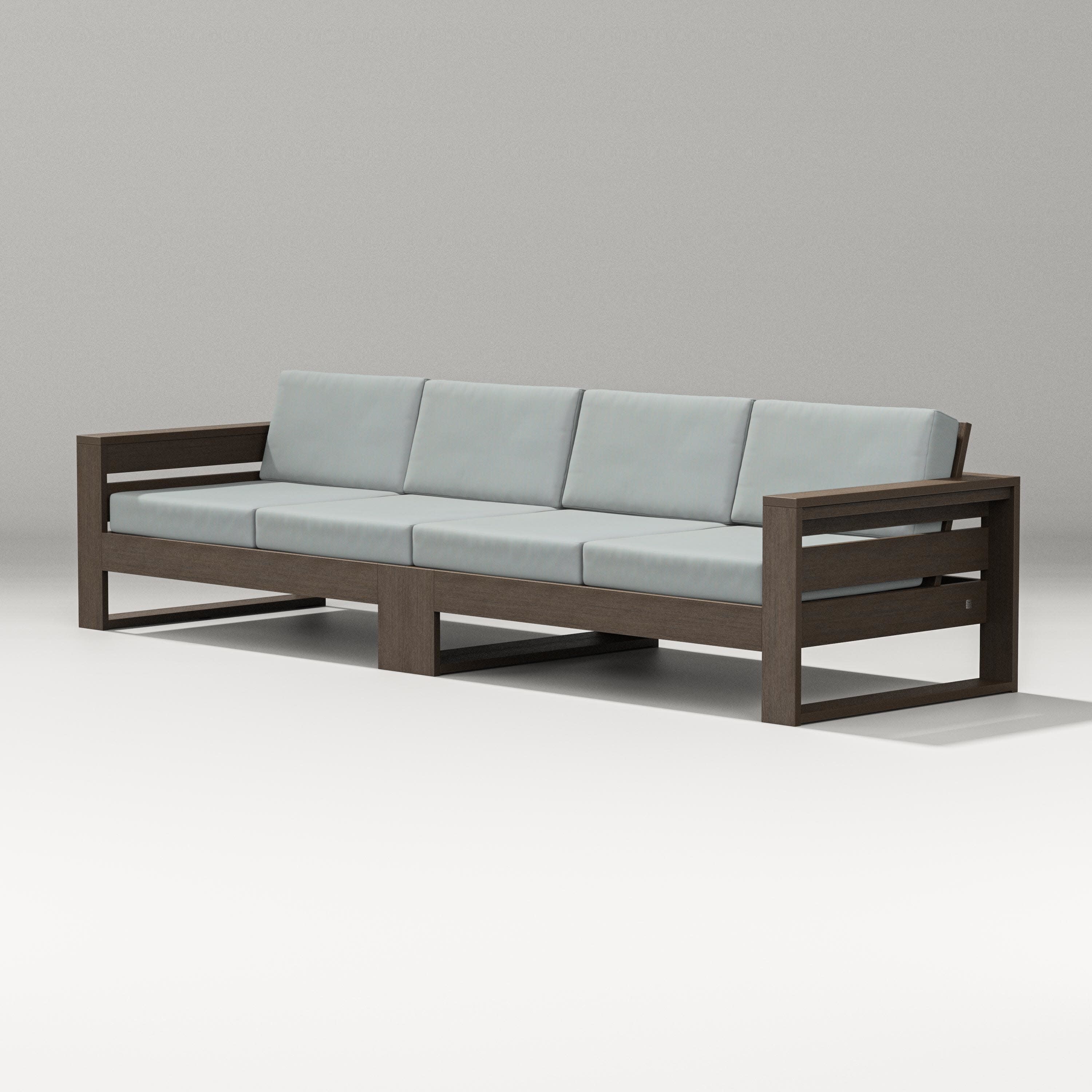 Latitude Straight Sectional in Kona / Spa