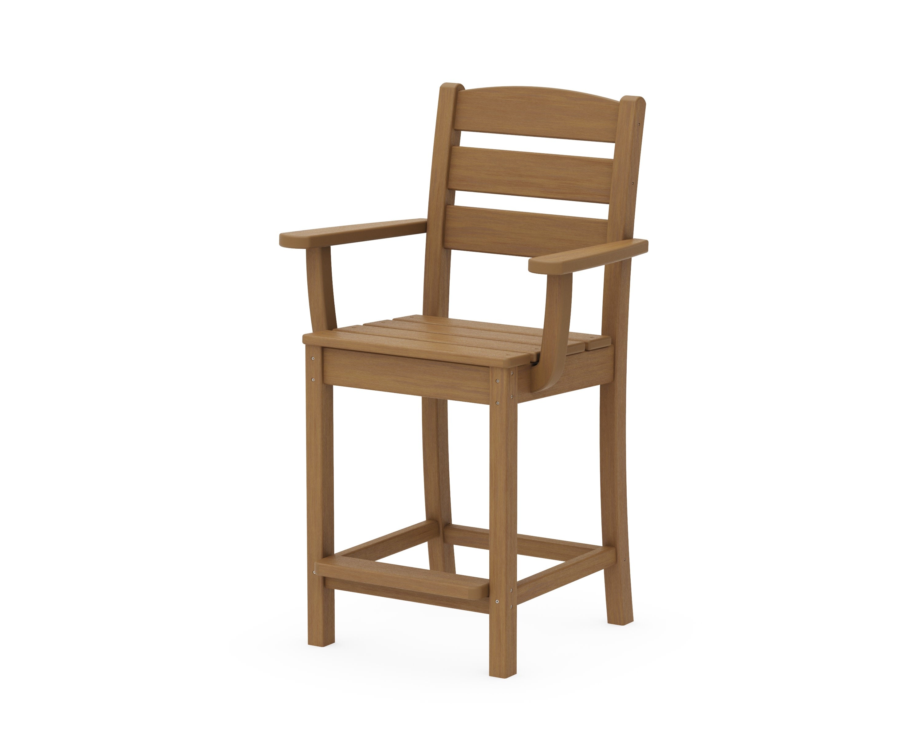 Lakeside Counter Arm Chair in Natural
