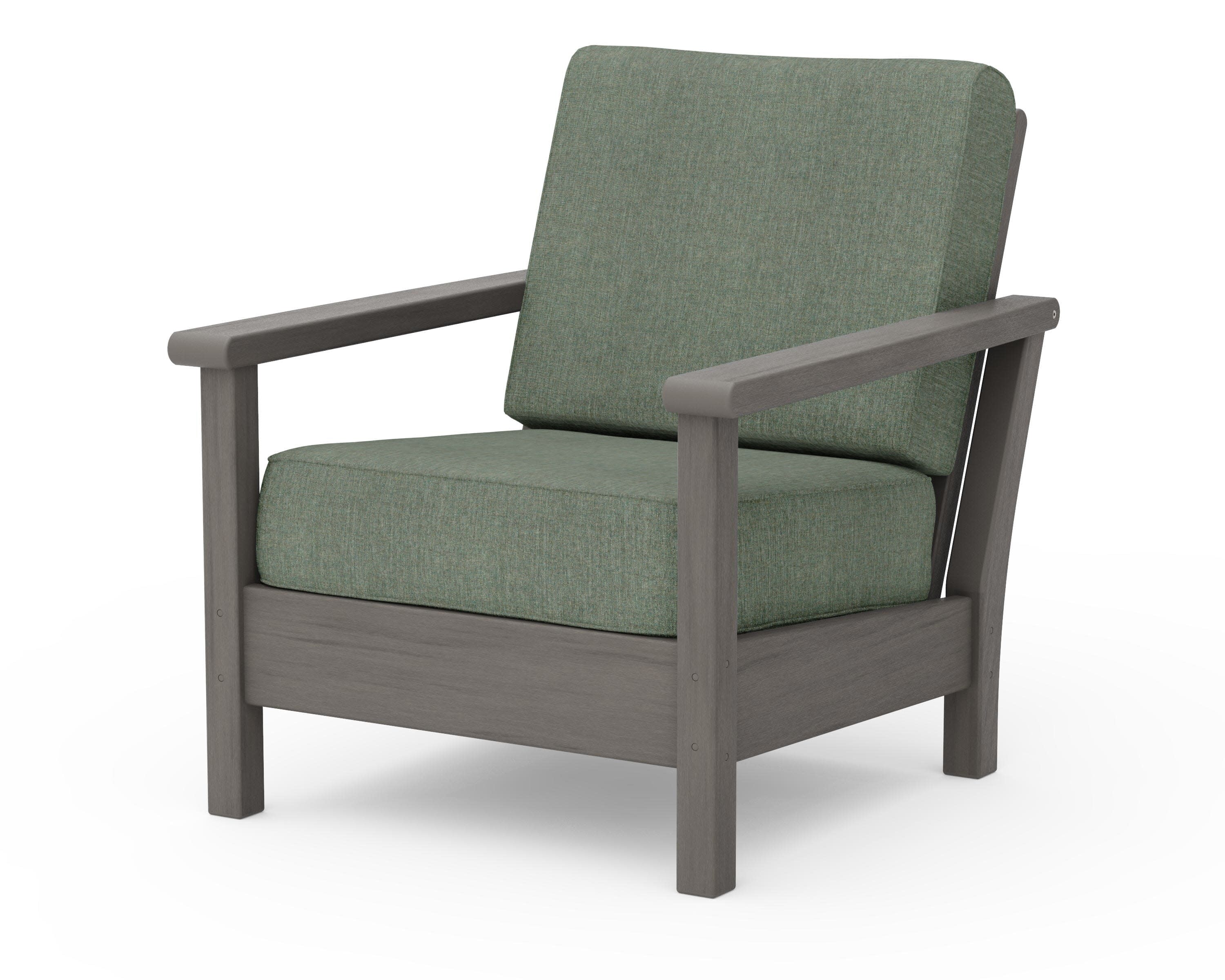 Harbour Deep Seating Chair in Driftwood / Cast Sage