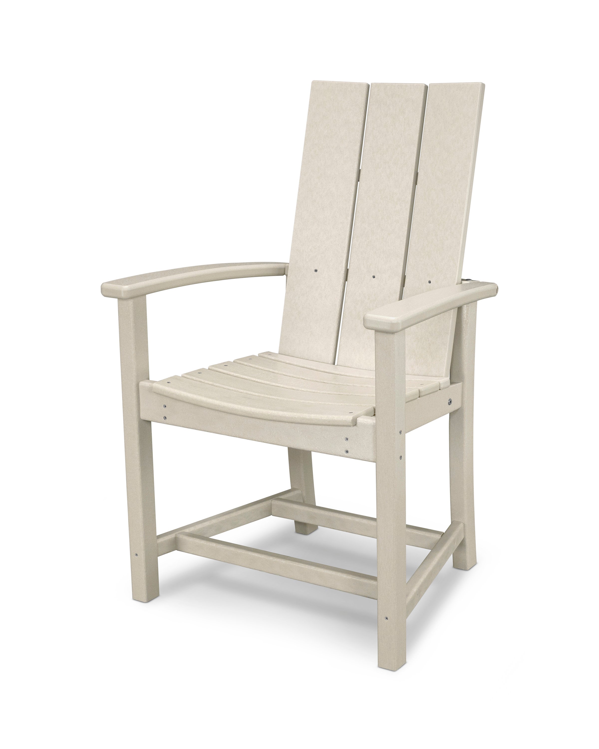 Modern Adirondack Dining Chair in Sand